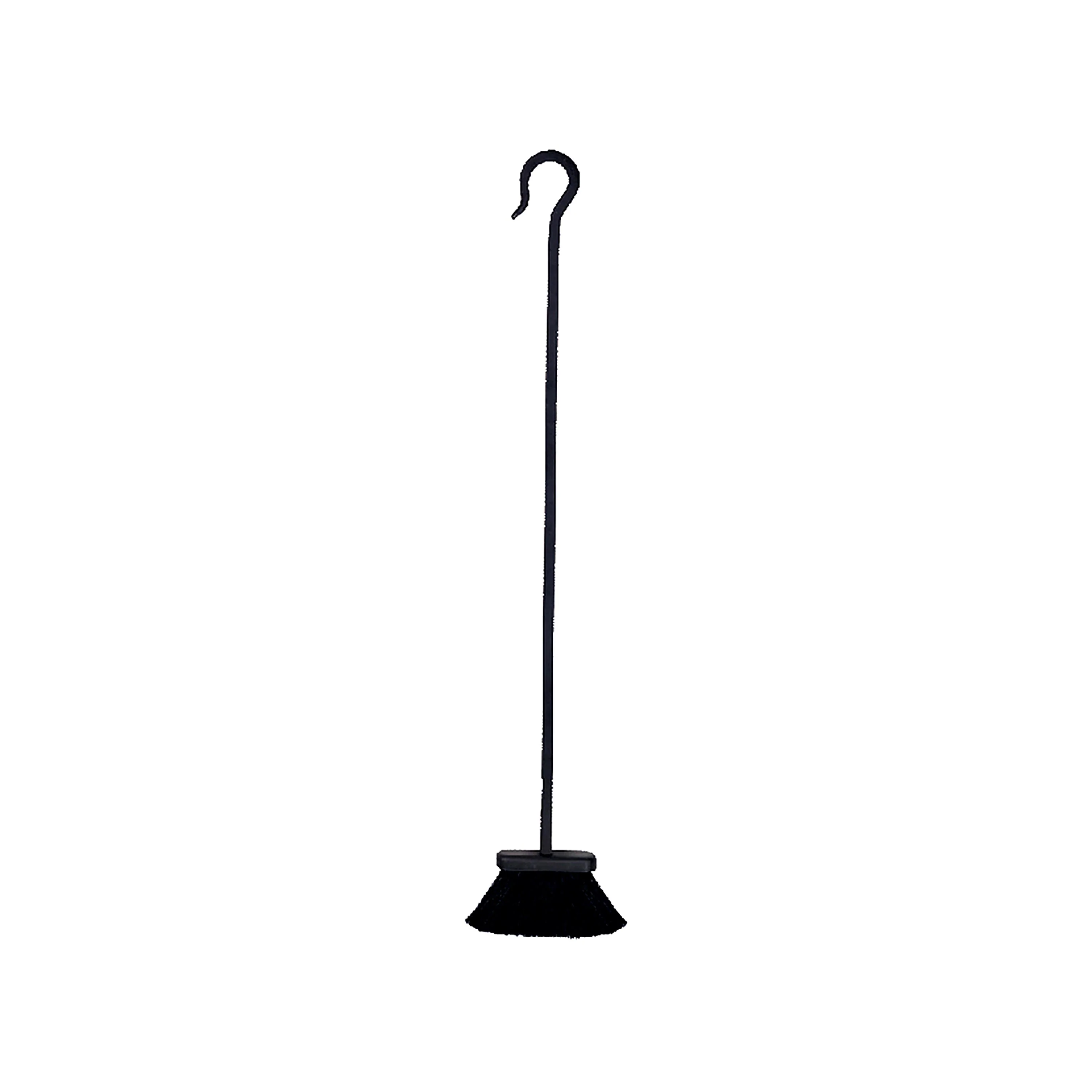 Long Hooked Fireside Brush