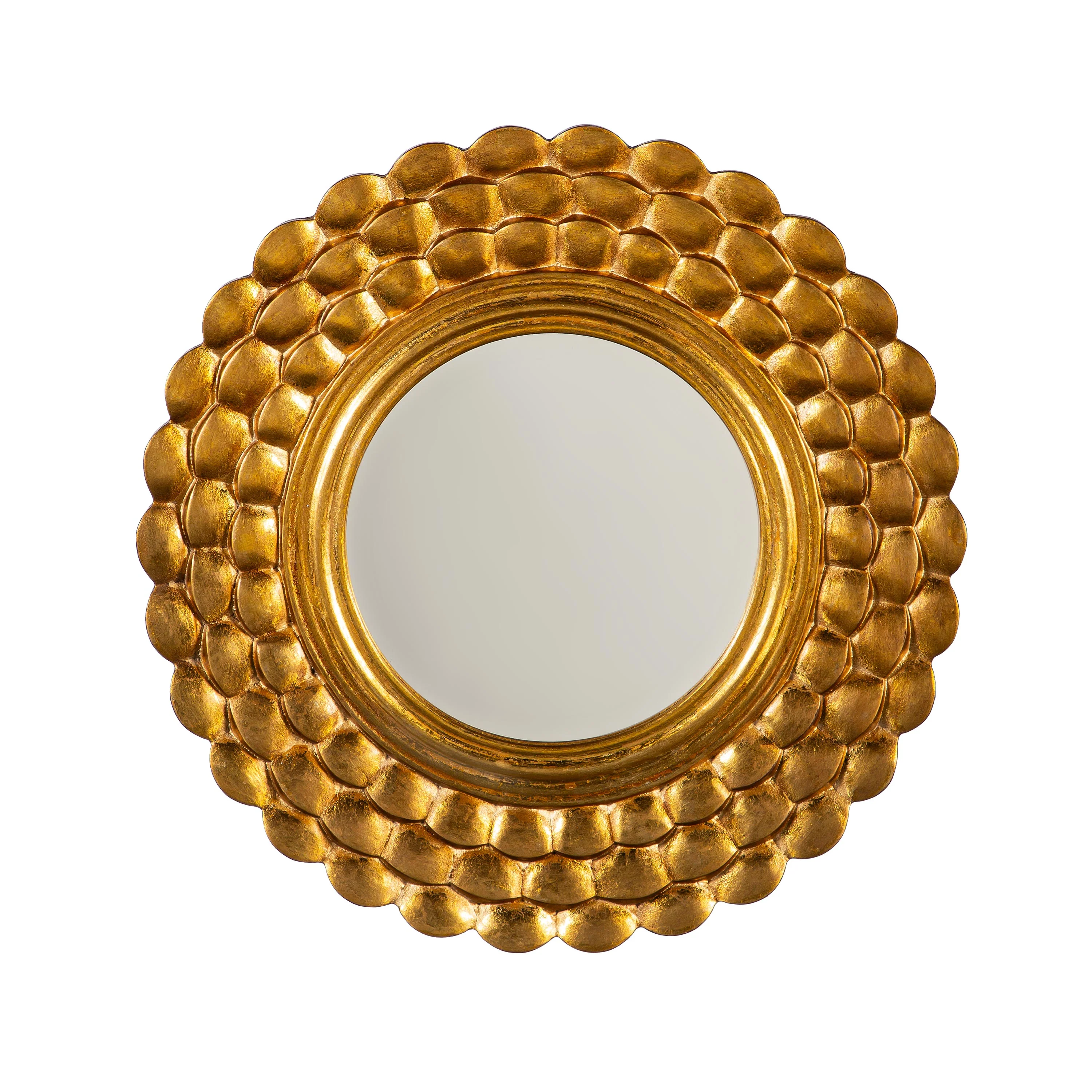Gold Mirrors, Set of 4 - Image 8