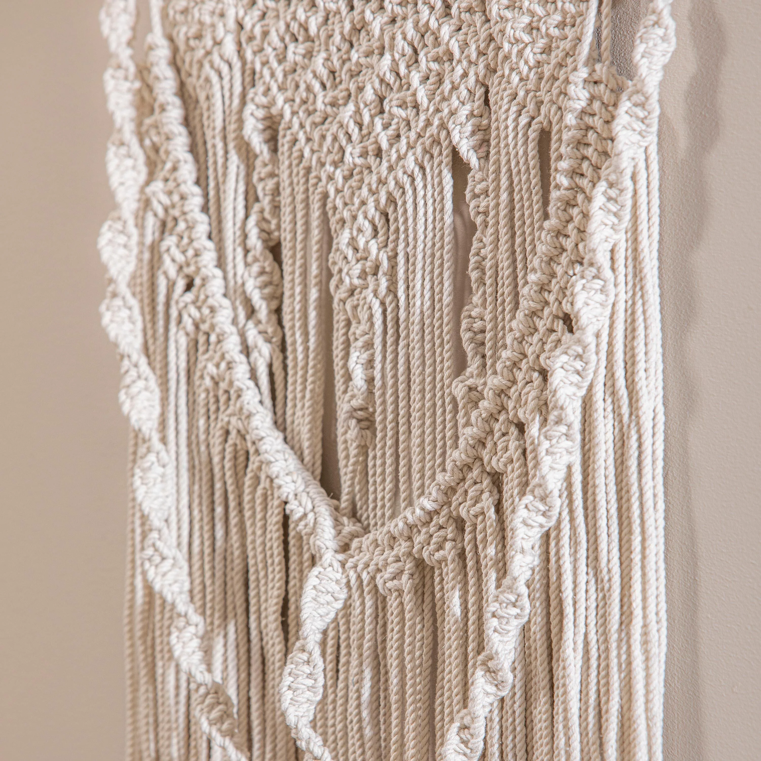 Oversized Braided Macrame Wall Décor - Image 2