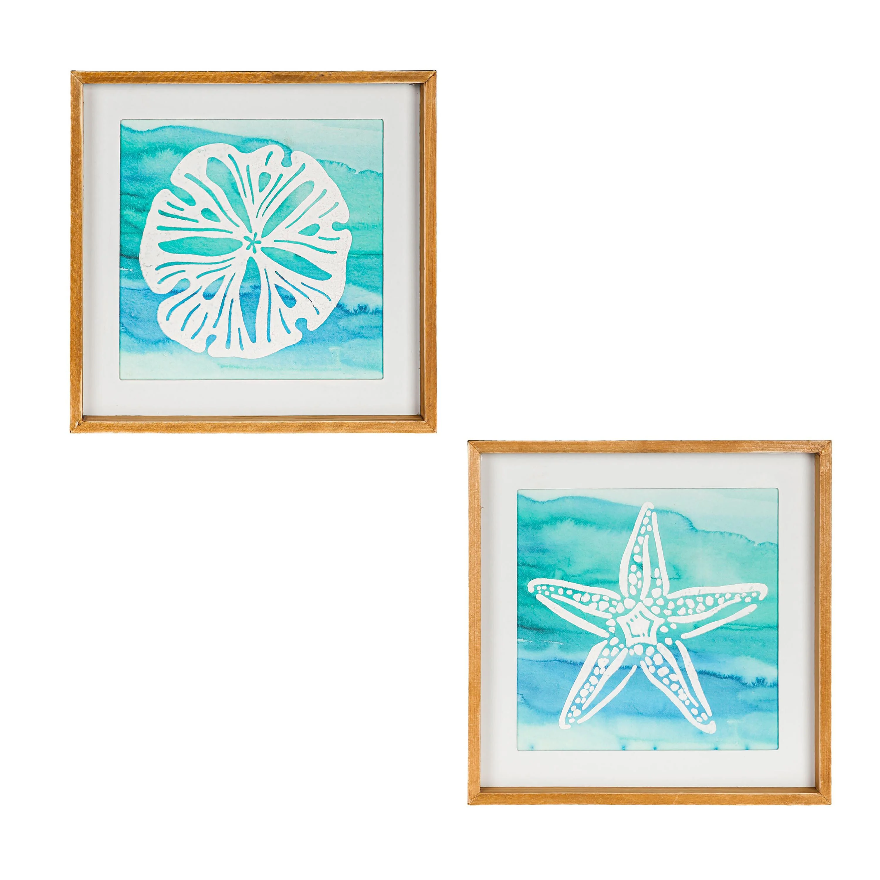 Sand Dollar and Starfish Framed Wall Art, Set of 2 - Image 5