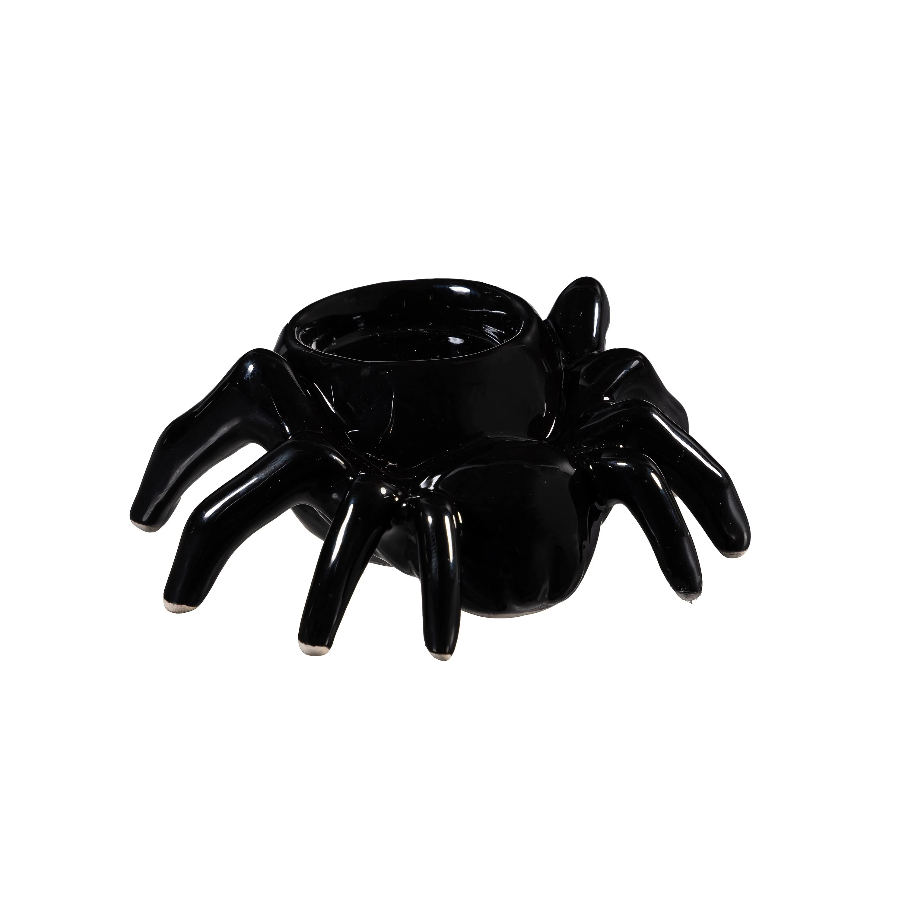 Ceramic Halloween Spider Tealight Candle Holder - Image 4