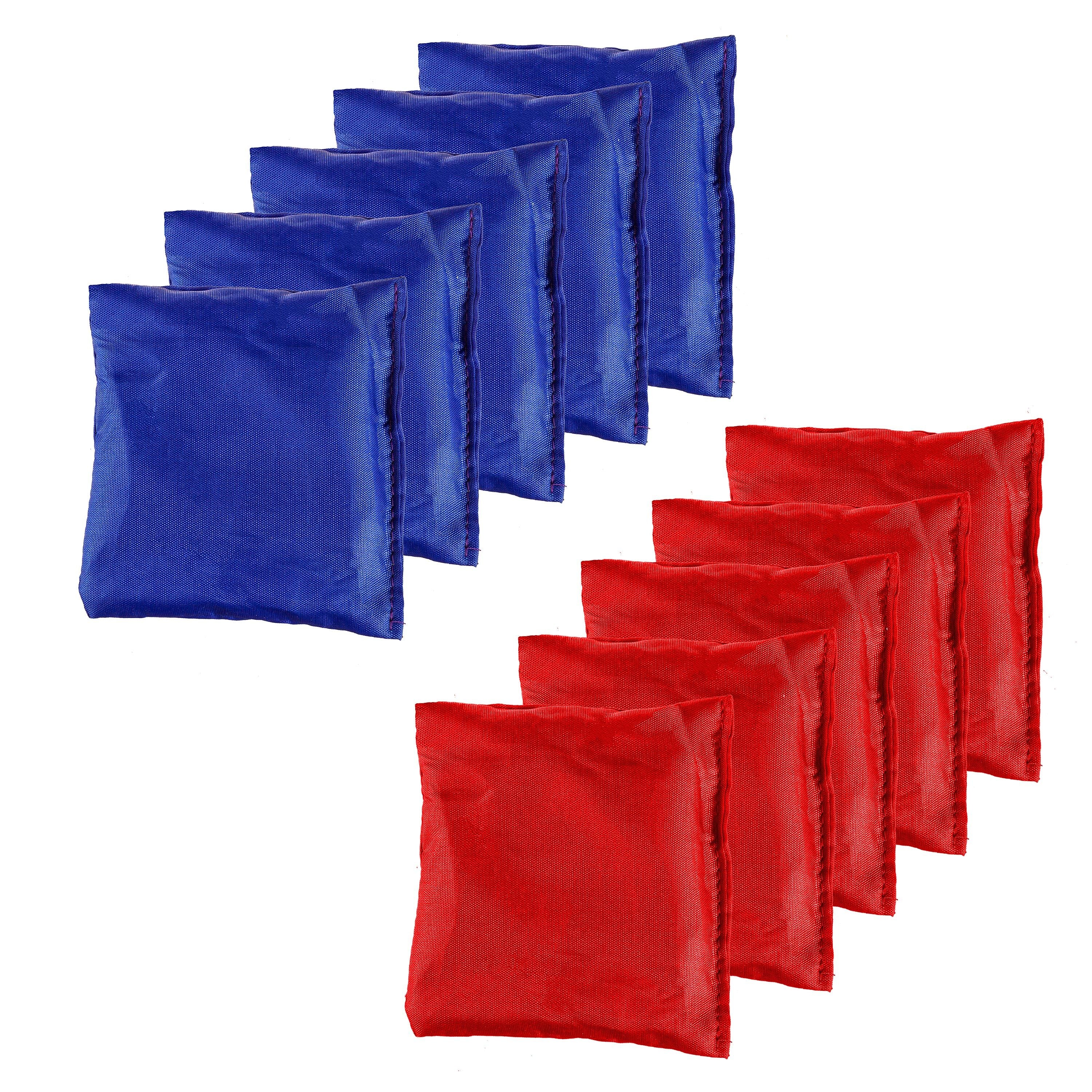 Outdoor Reversible Game Set with Storage Bag, Three In A Row/Target Toss - Image 3