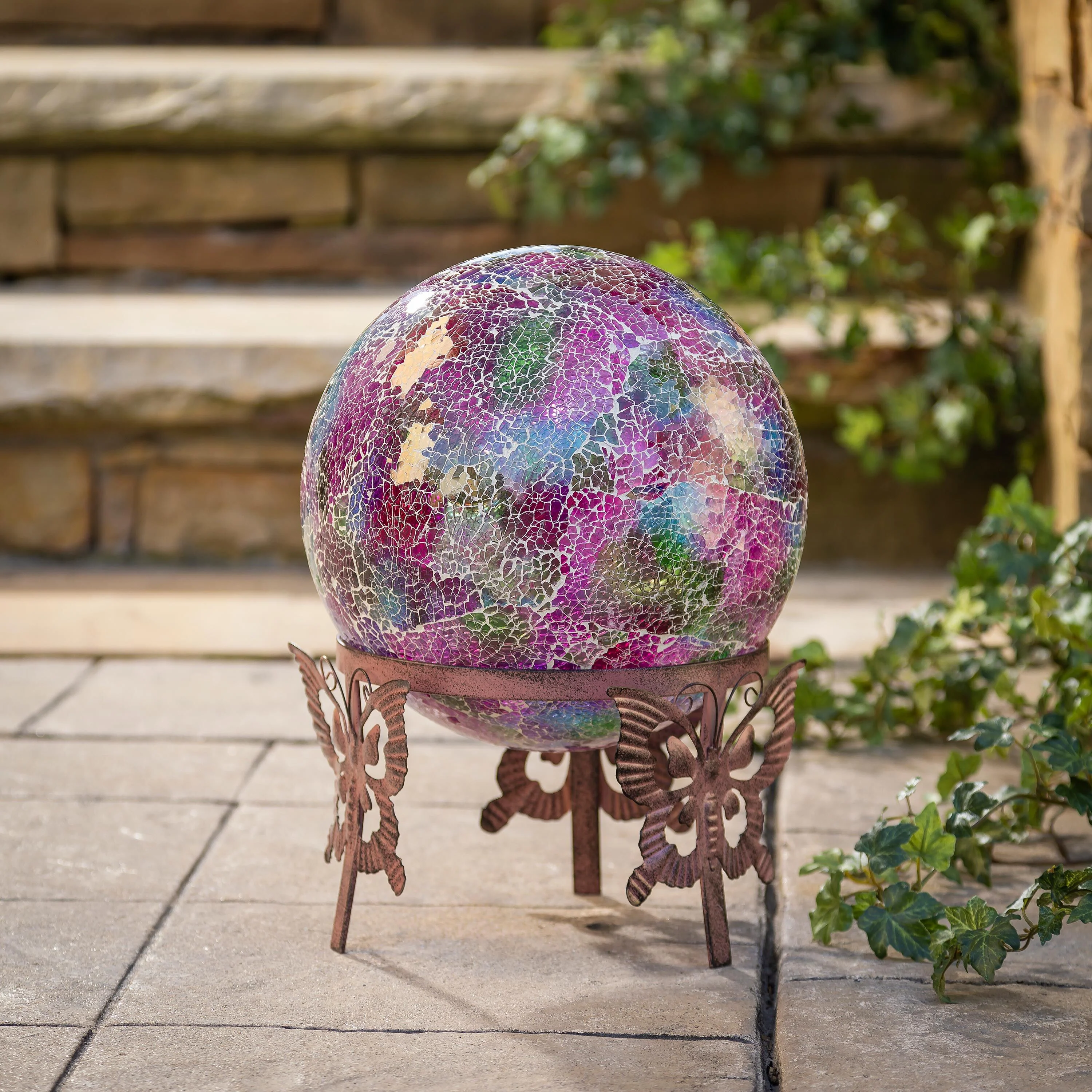 Mosaic Gazing Ball - Image 2