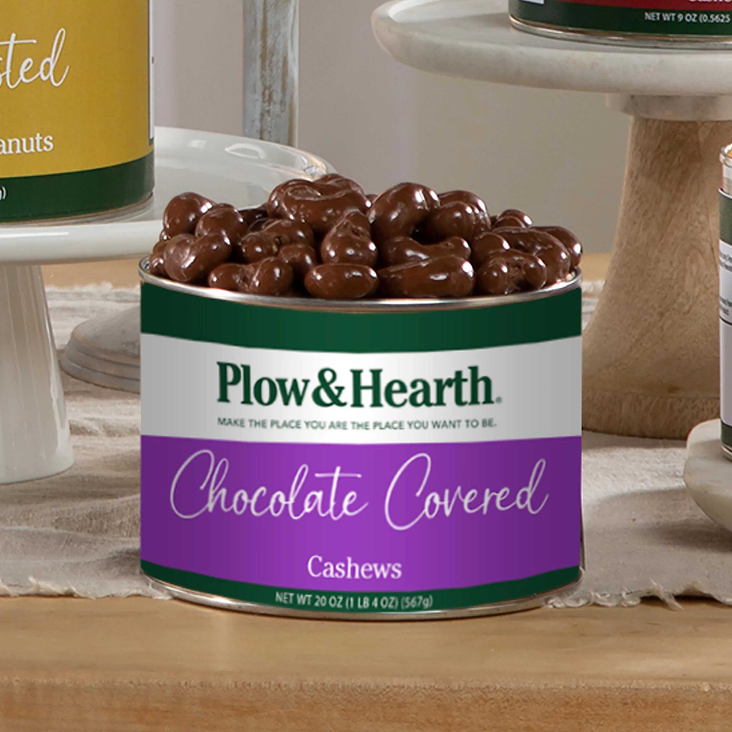 Jumbo Cashews - Salted, Honey Toasted Or Chocolate Covered