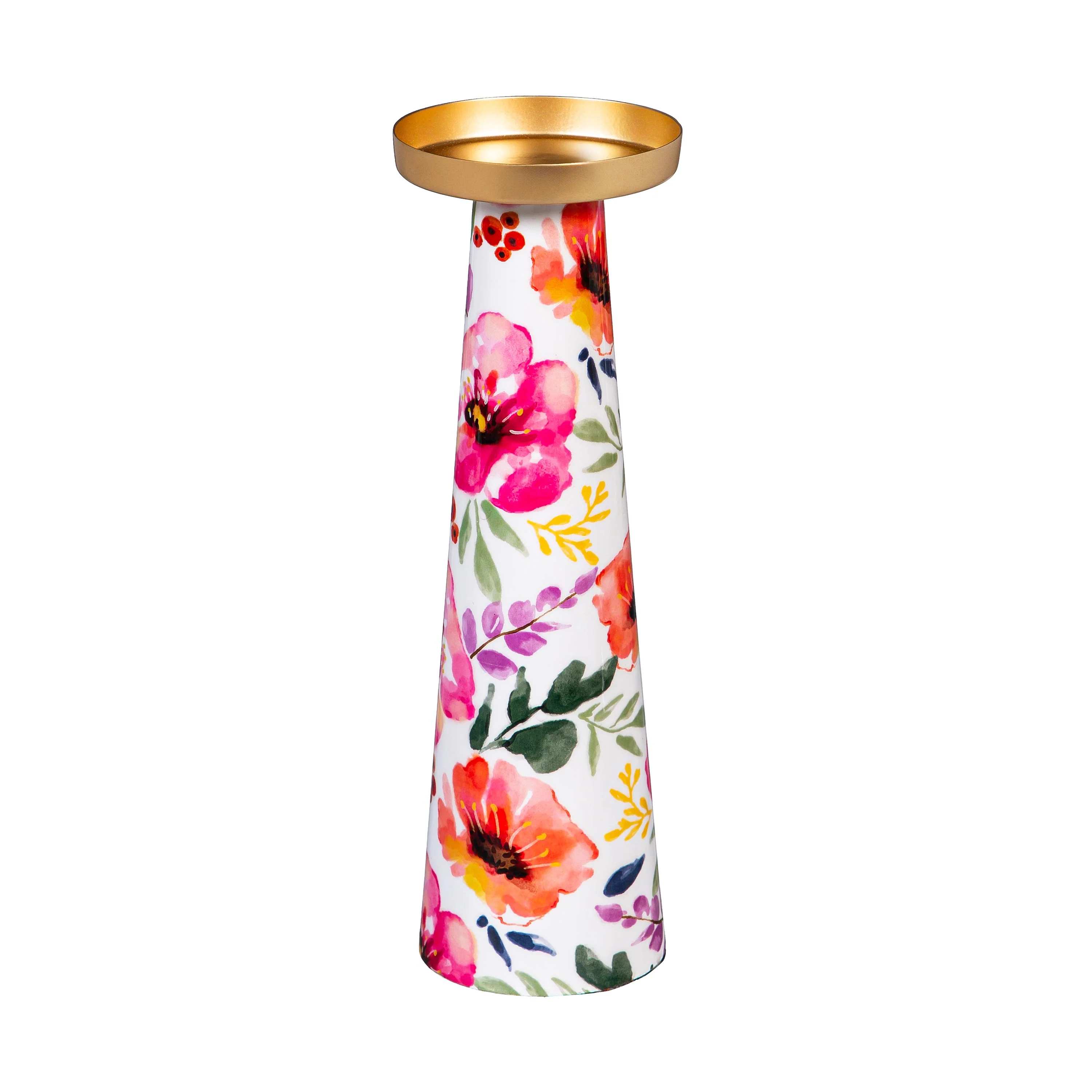 Pastels of Nature Metal Candle Holder Set - Image 3