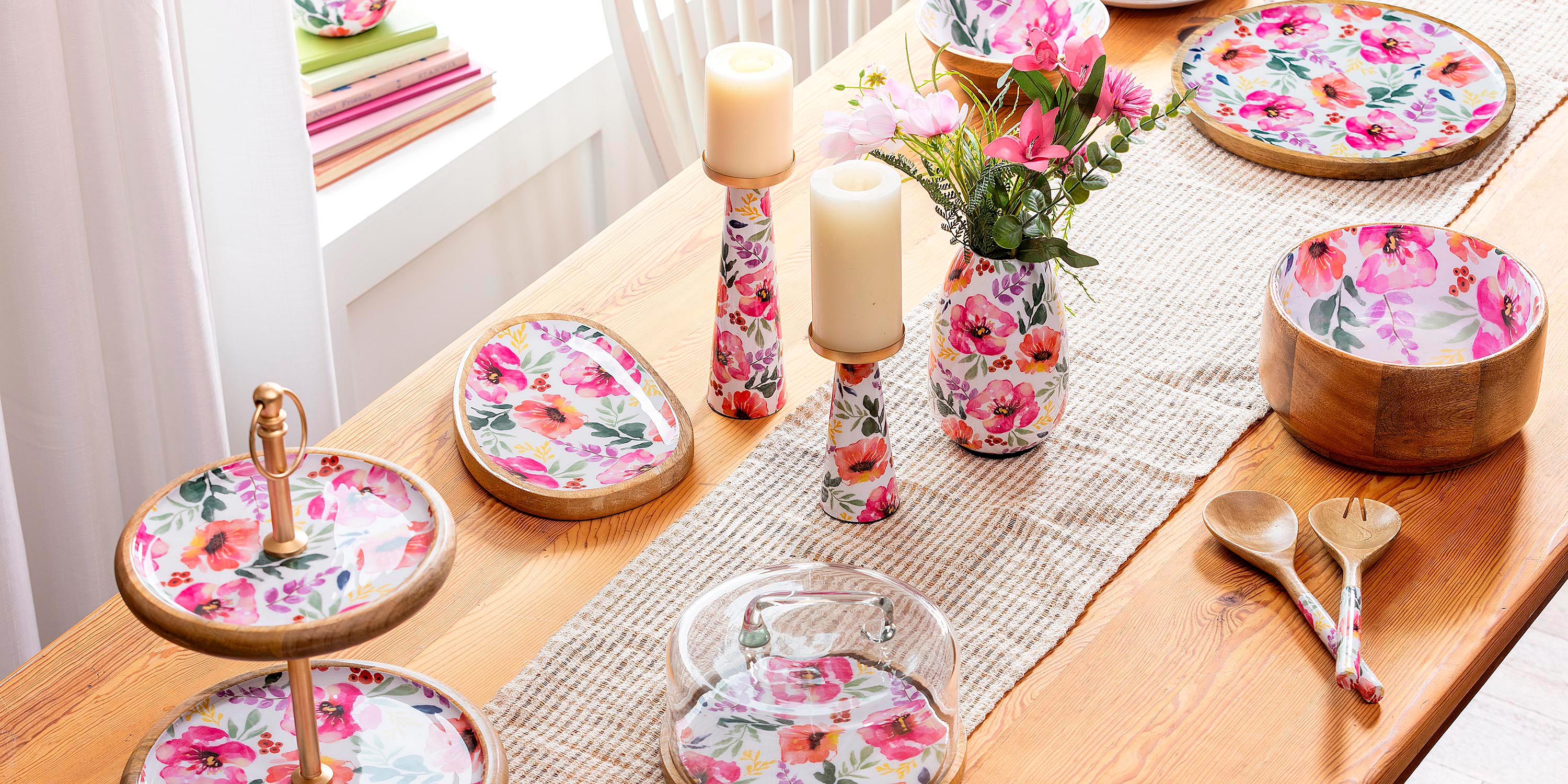 Pastels of Nature Metal Candle Holder Set - Image 5
