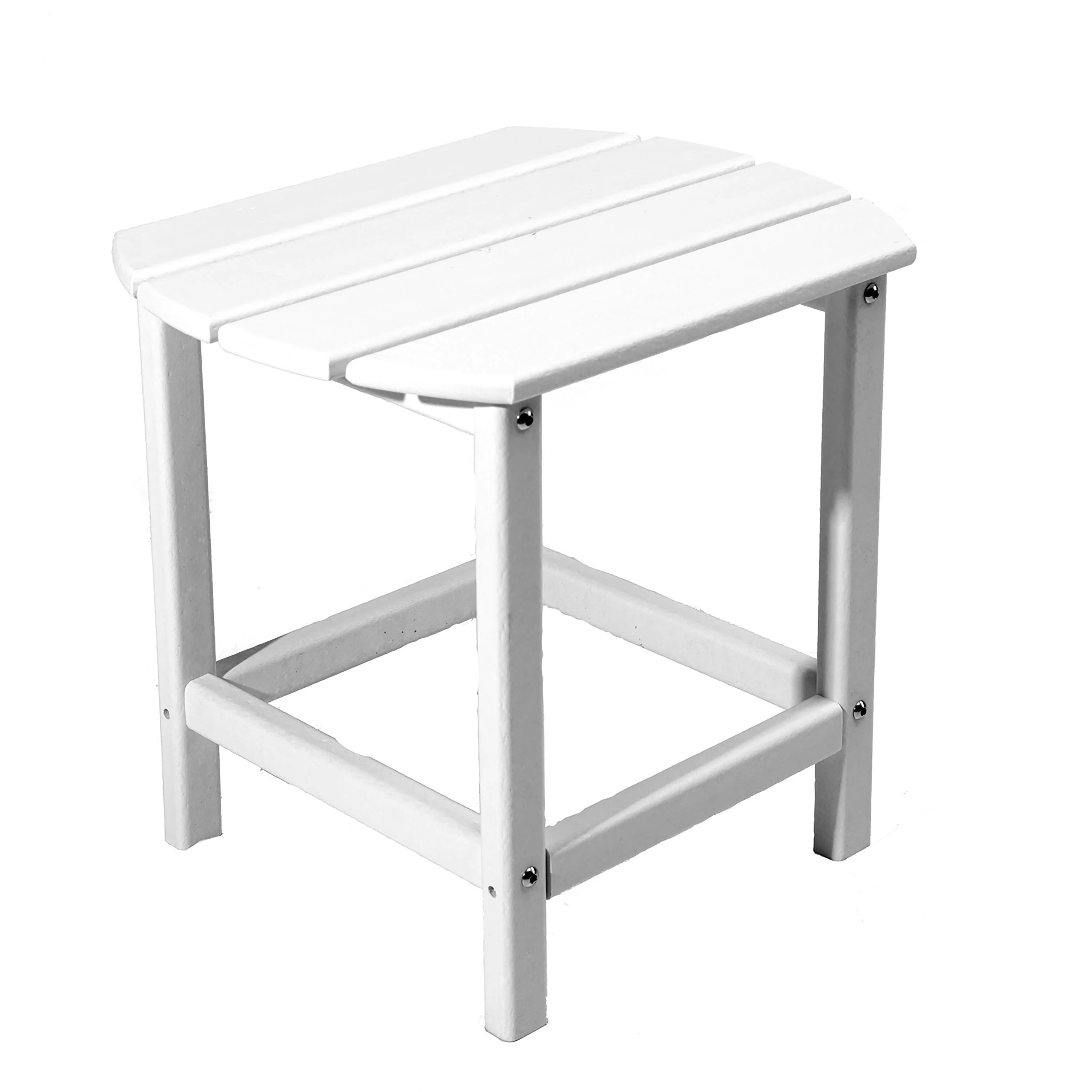 Resin Side Table White - Image 2