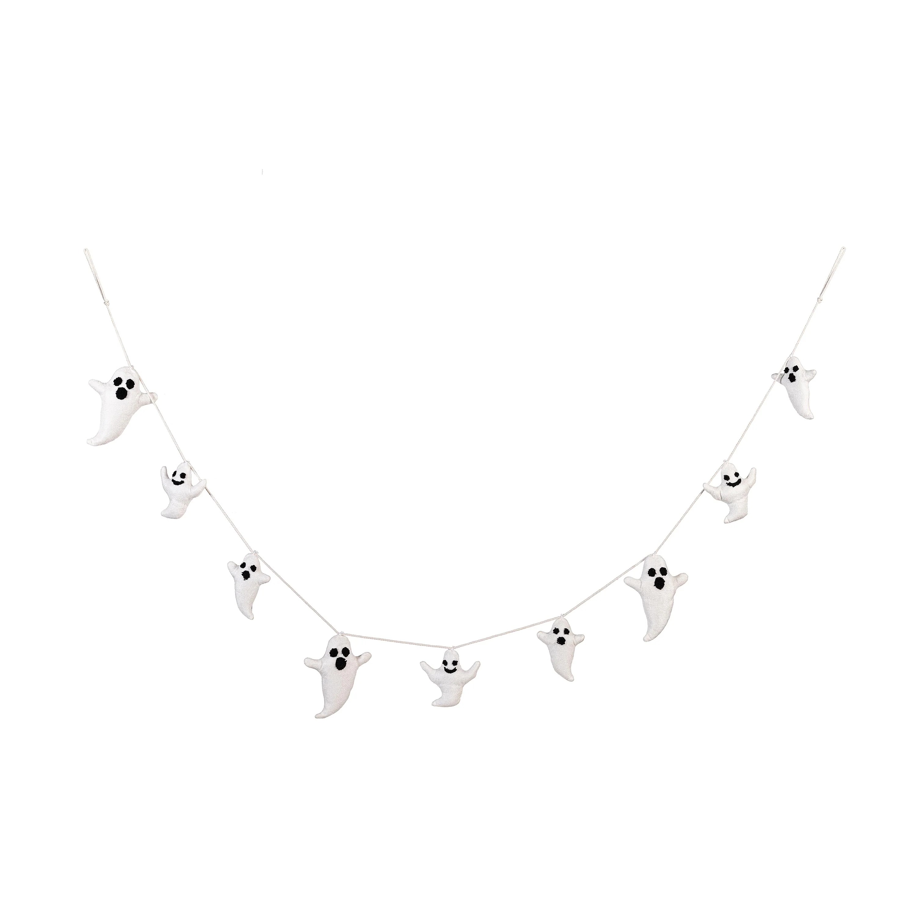 Ghost Fabric Garland, 72"L - Image 2