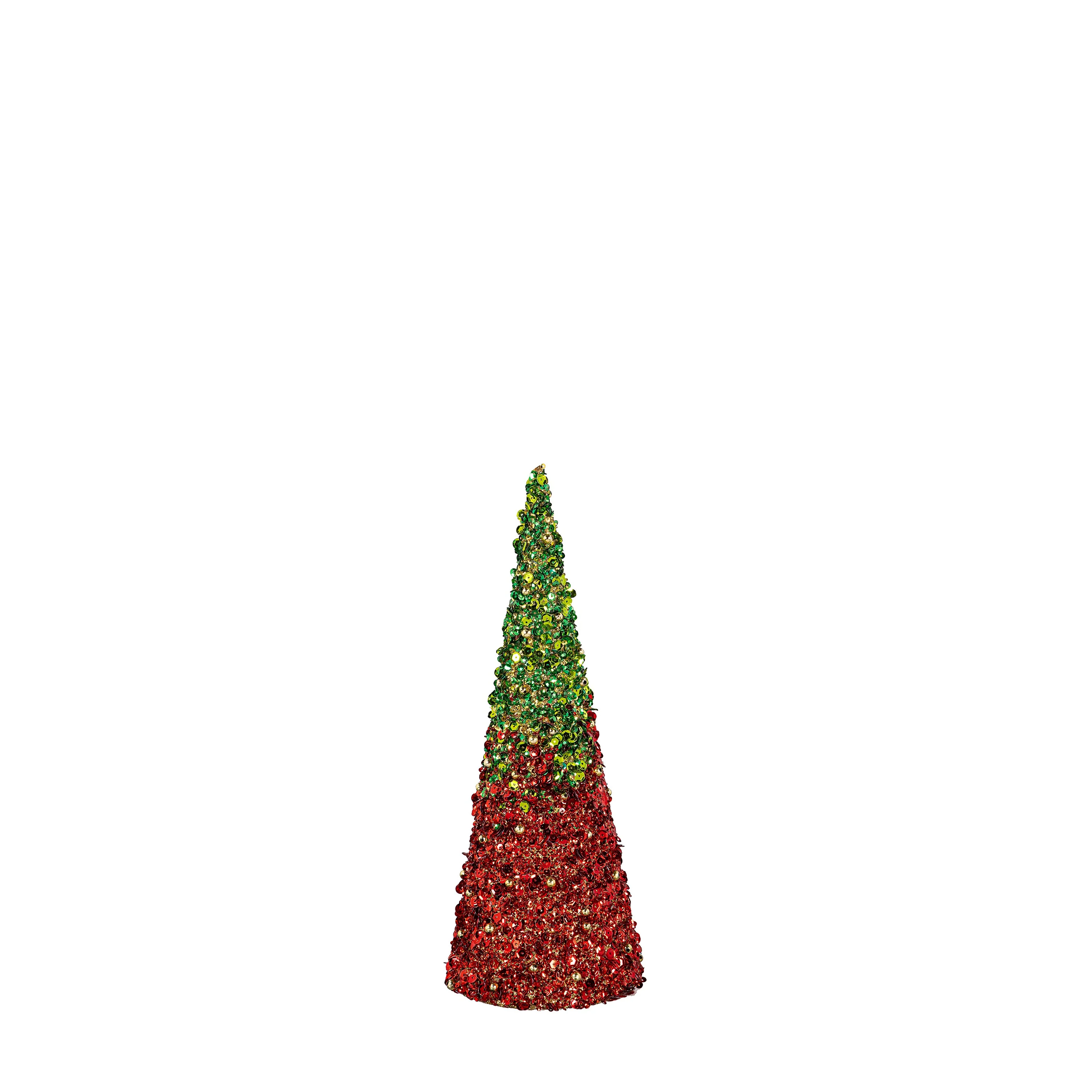 Heartfelt Cheer Table Décor Glitter Conical Paper Set - Image 4