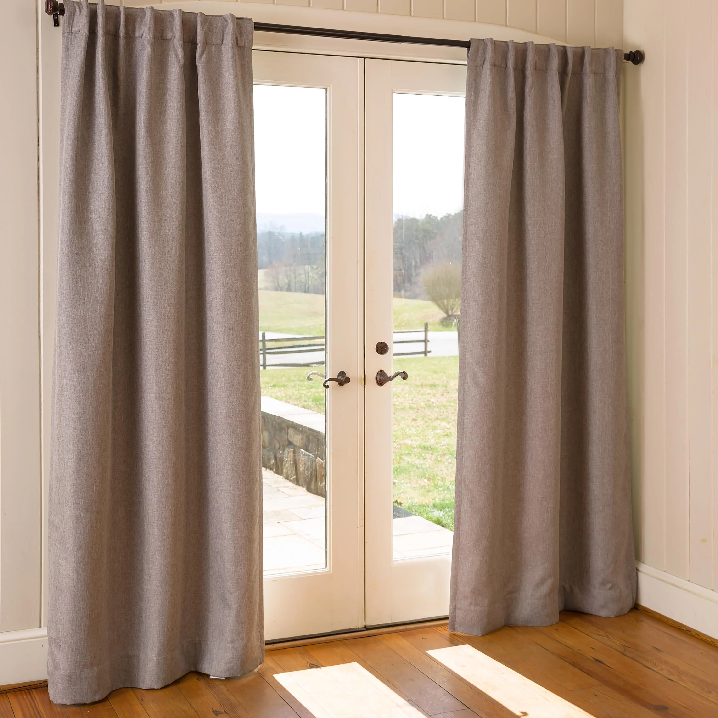 Madison Double-Blackout Back-Tab Panels, 40"W x 84"L