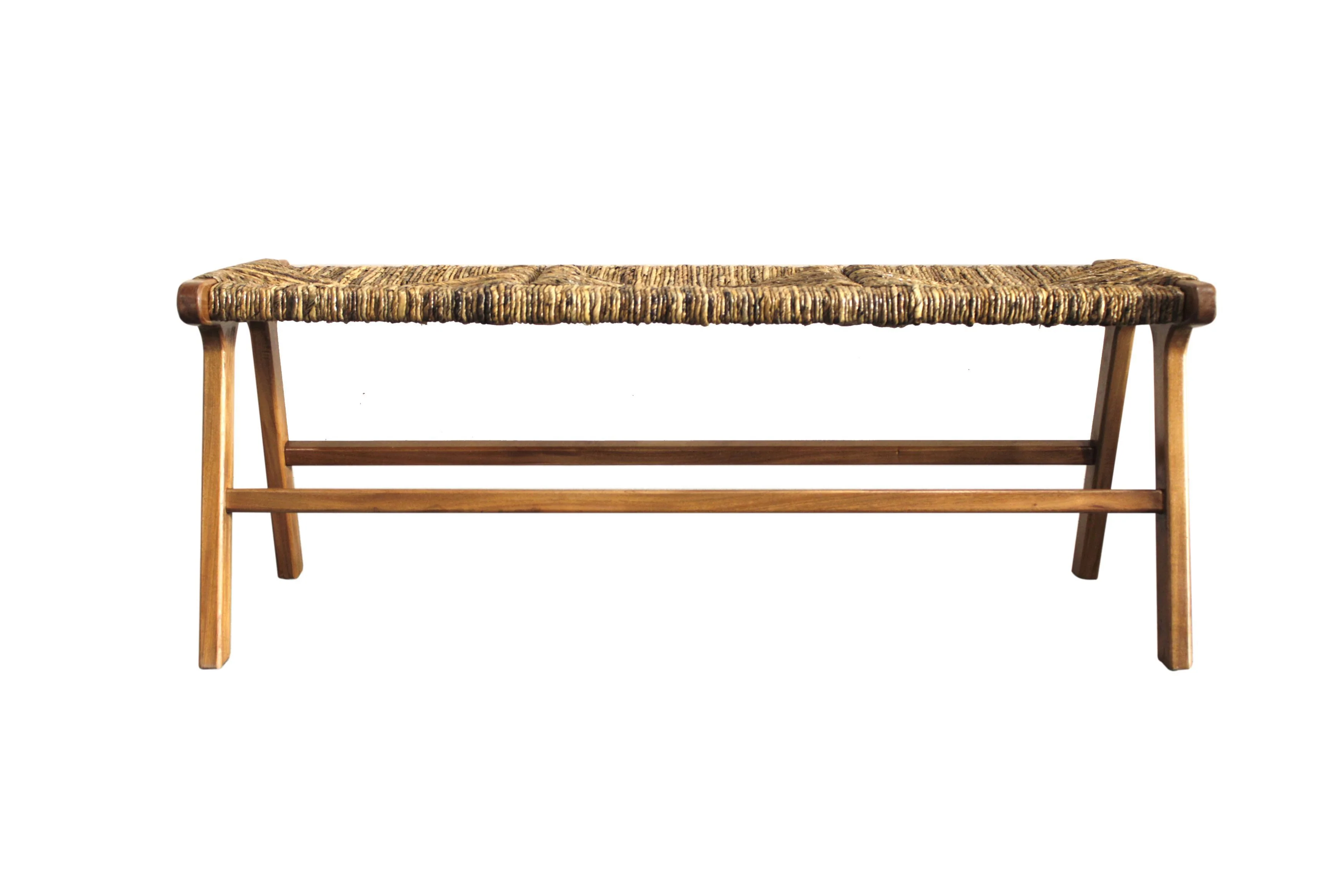 Karson Banana Weave Bench - Image 7