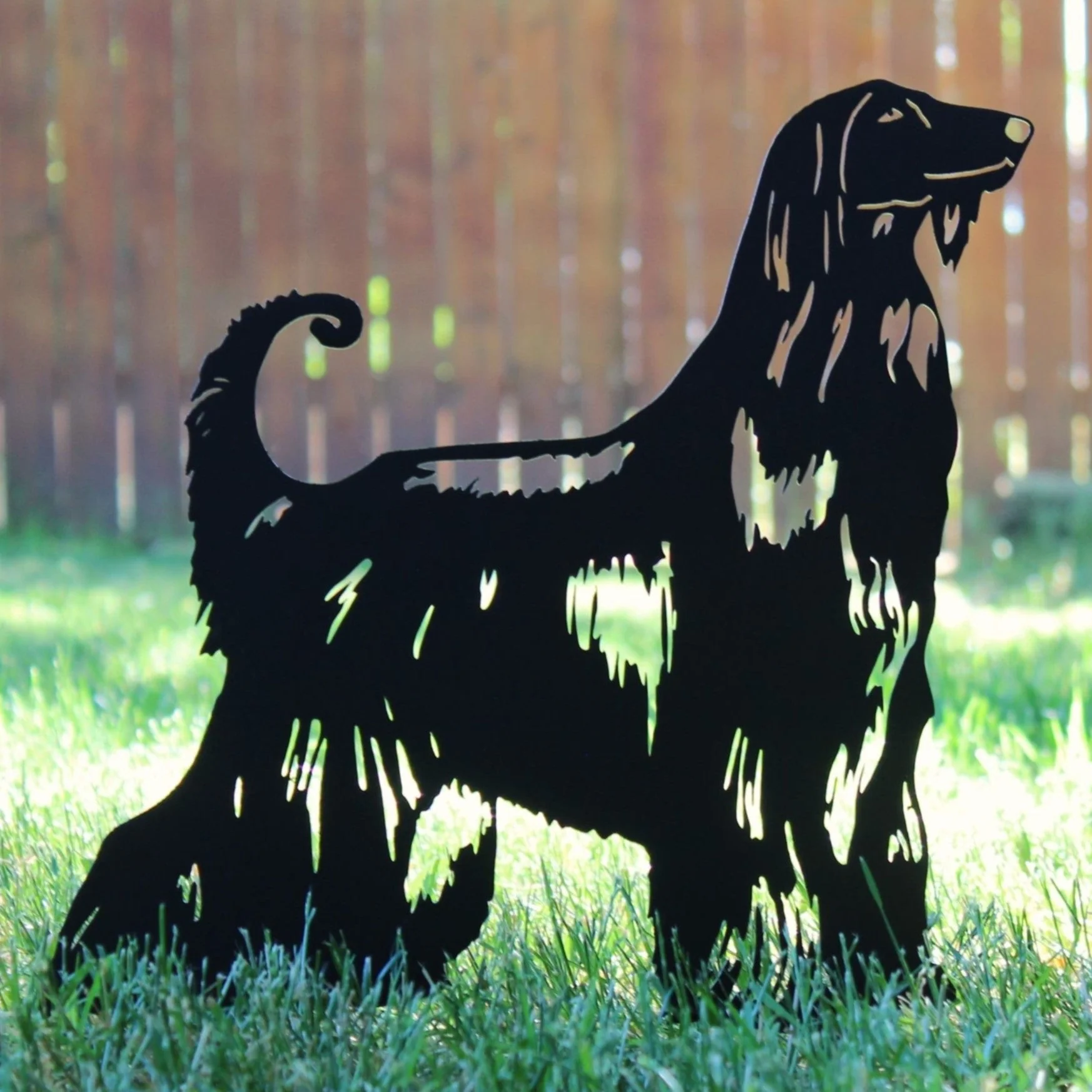 Afghan Hound Garden Stake - Image 12