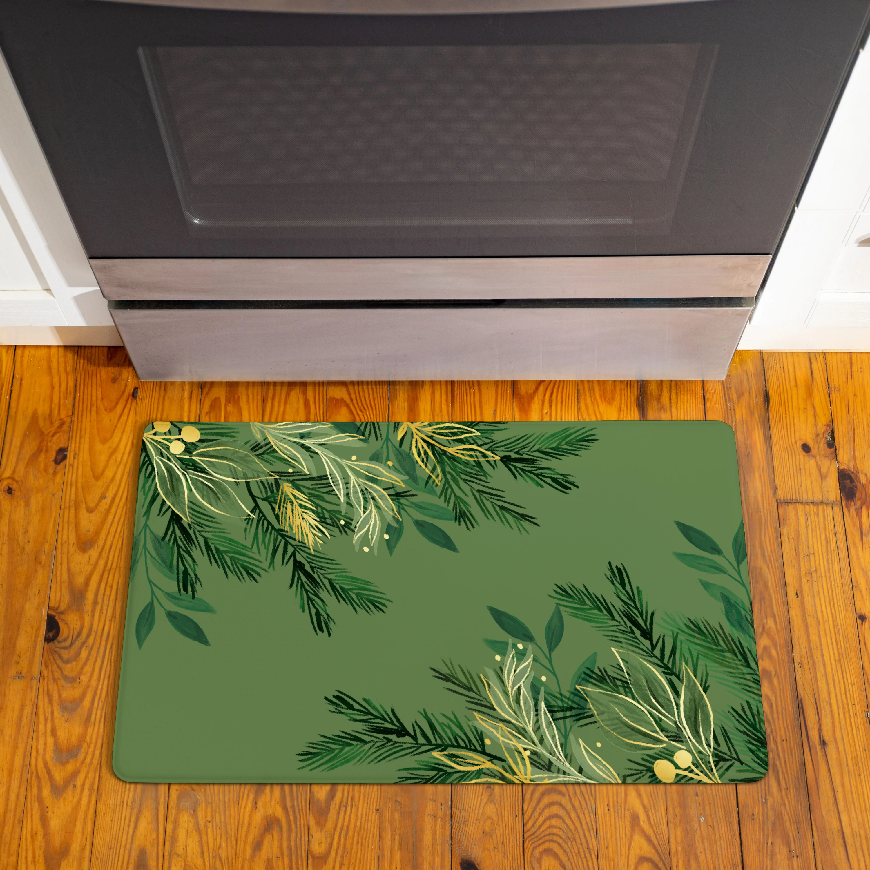 Shades of Green Anti-Fatigue Mat, 30"x18”