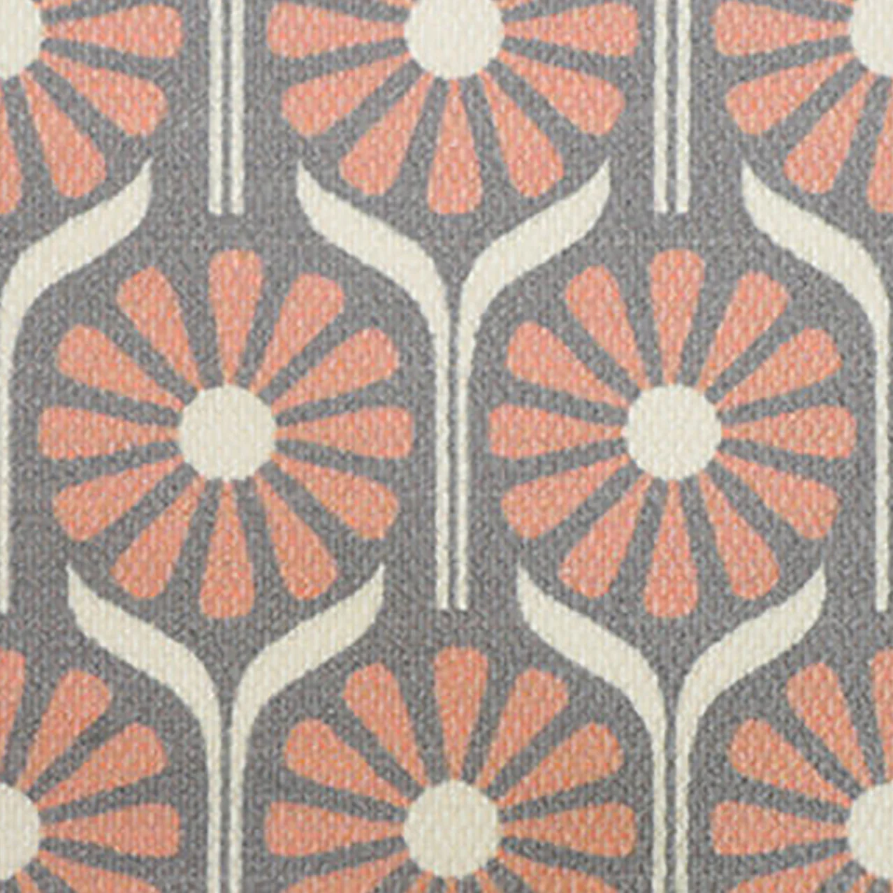 Neighburly Retro Daisies Doormat ,Pink/Grey Double Door - Image 7