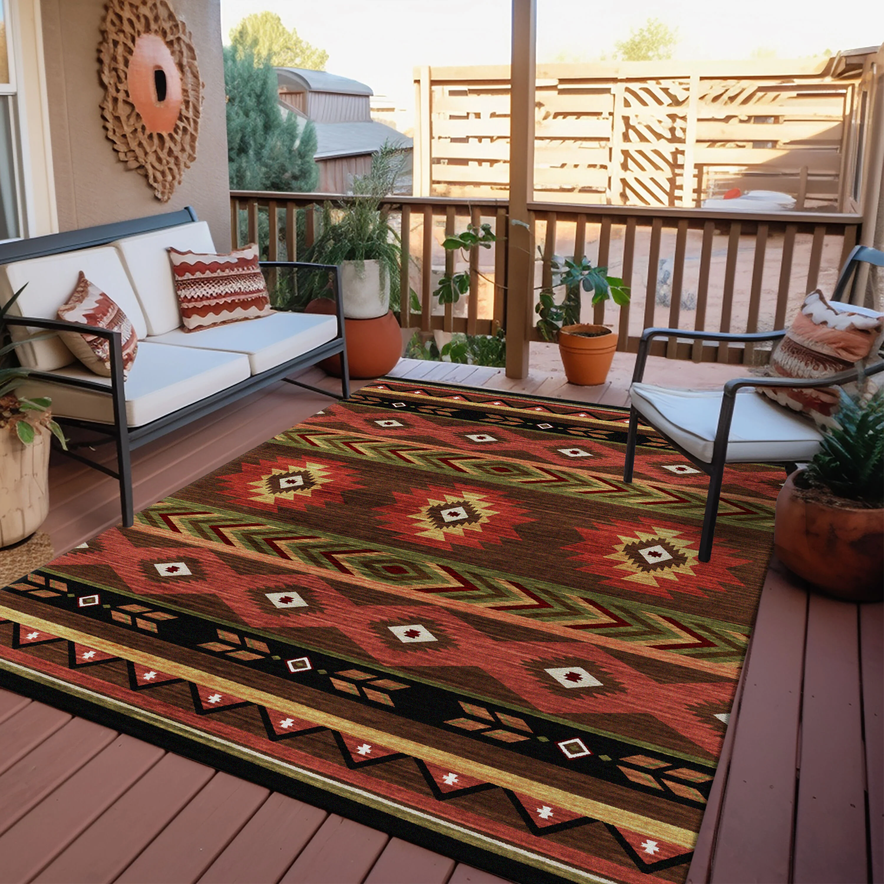 Phoenix Polyester Area Rug - Image 14