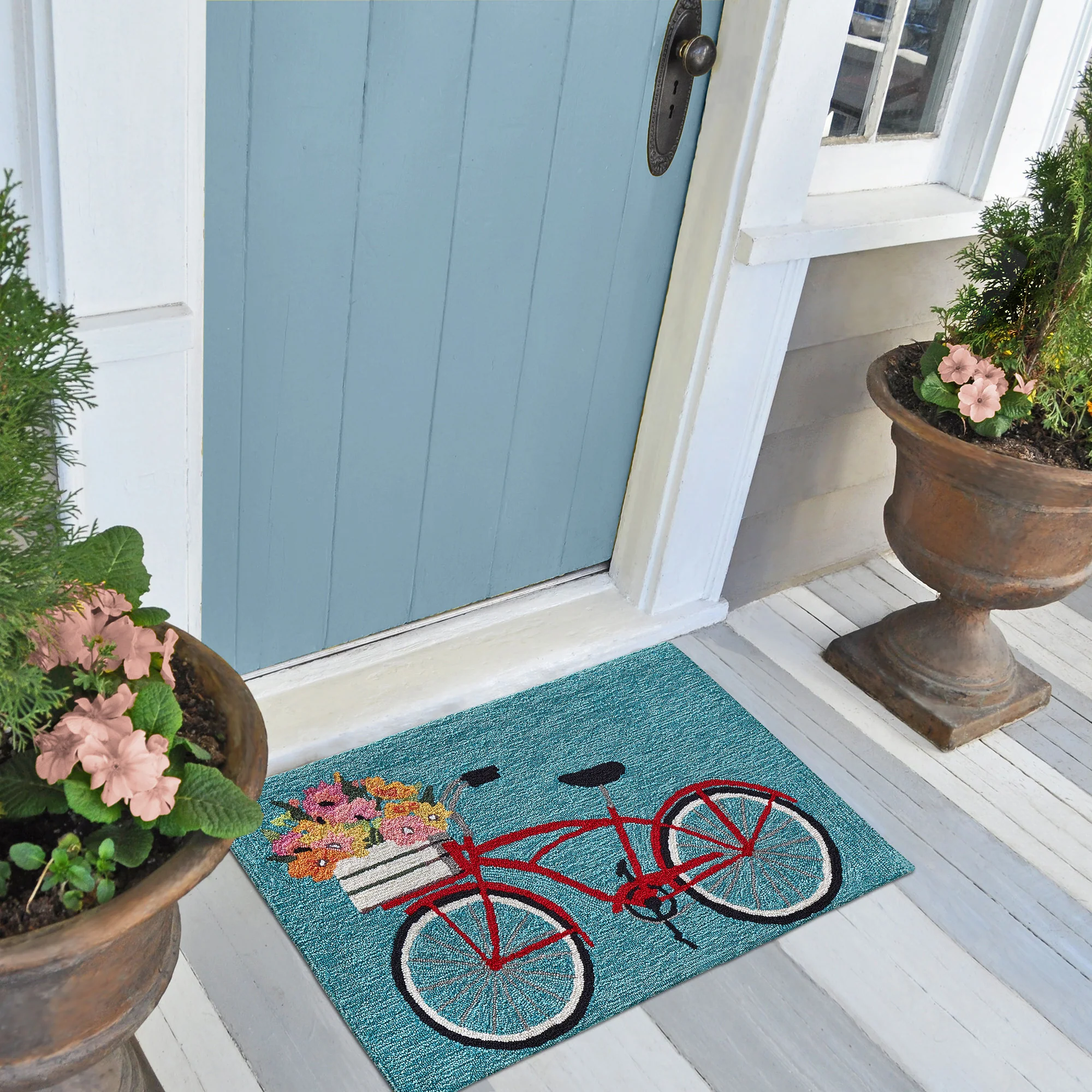 Bike Ride Indoor/Outdoor Rug