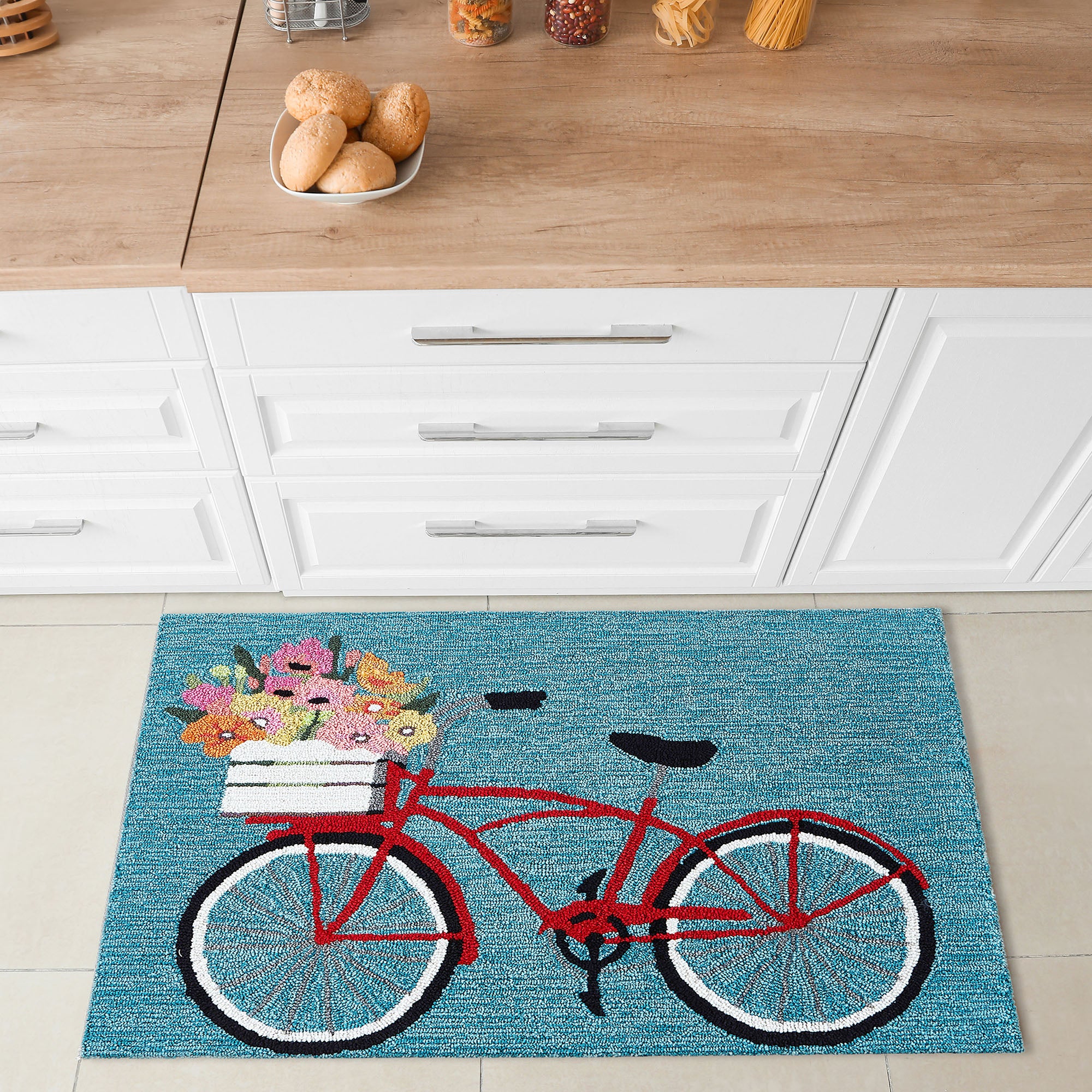 Bike Ride Indoor/Outdoor Rug - Image 3