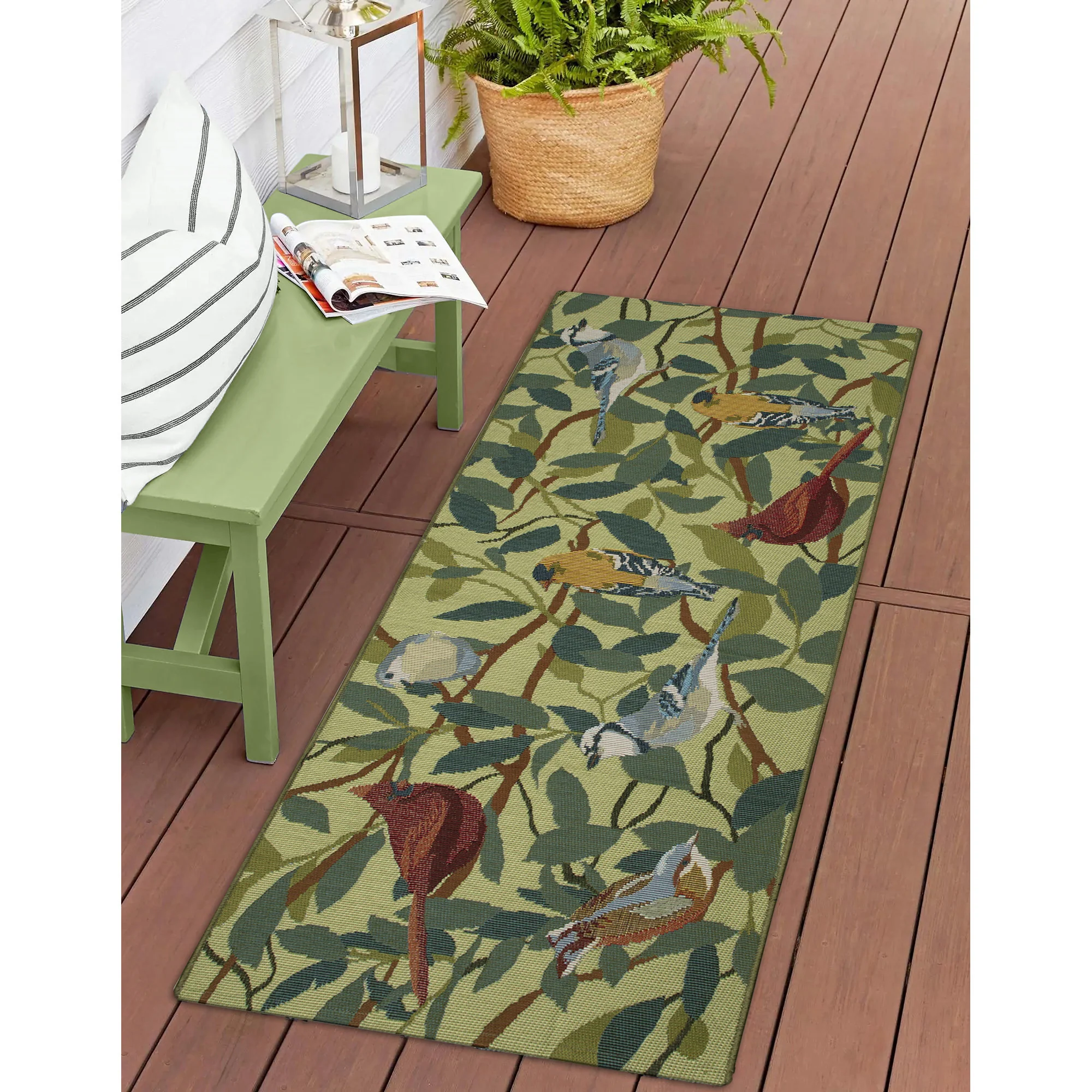 Birds Of A Feather Indoor/Outdoor Rug - Image 2
