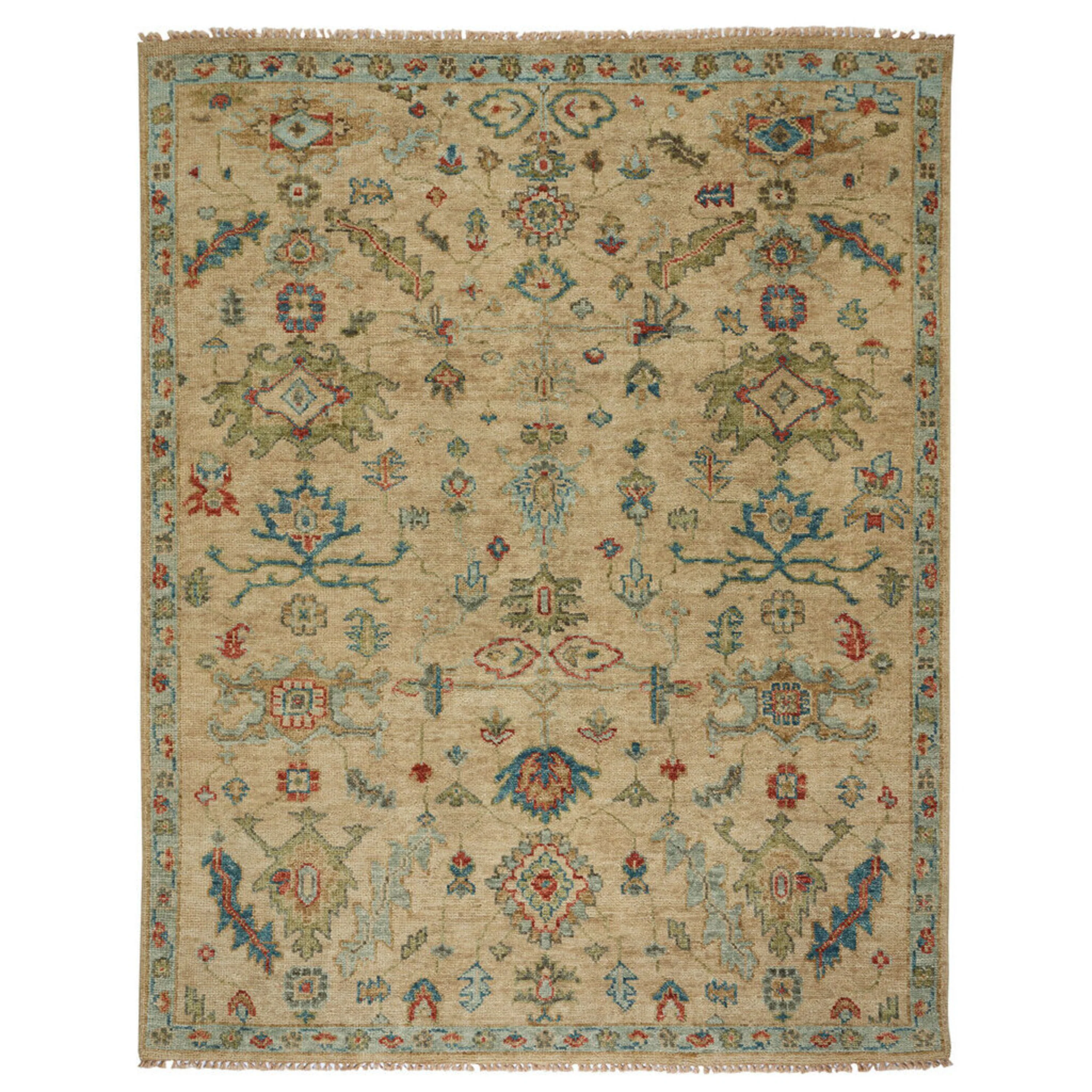 Charise Isfahan Wool Area Rug - Image 3
