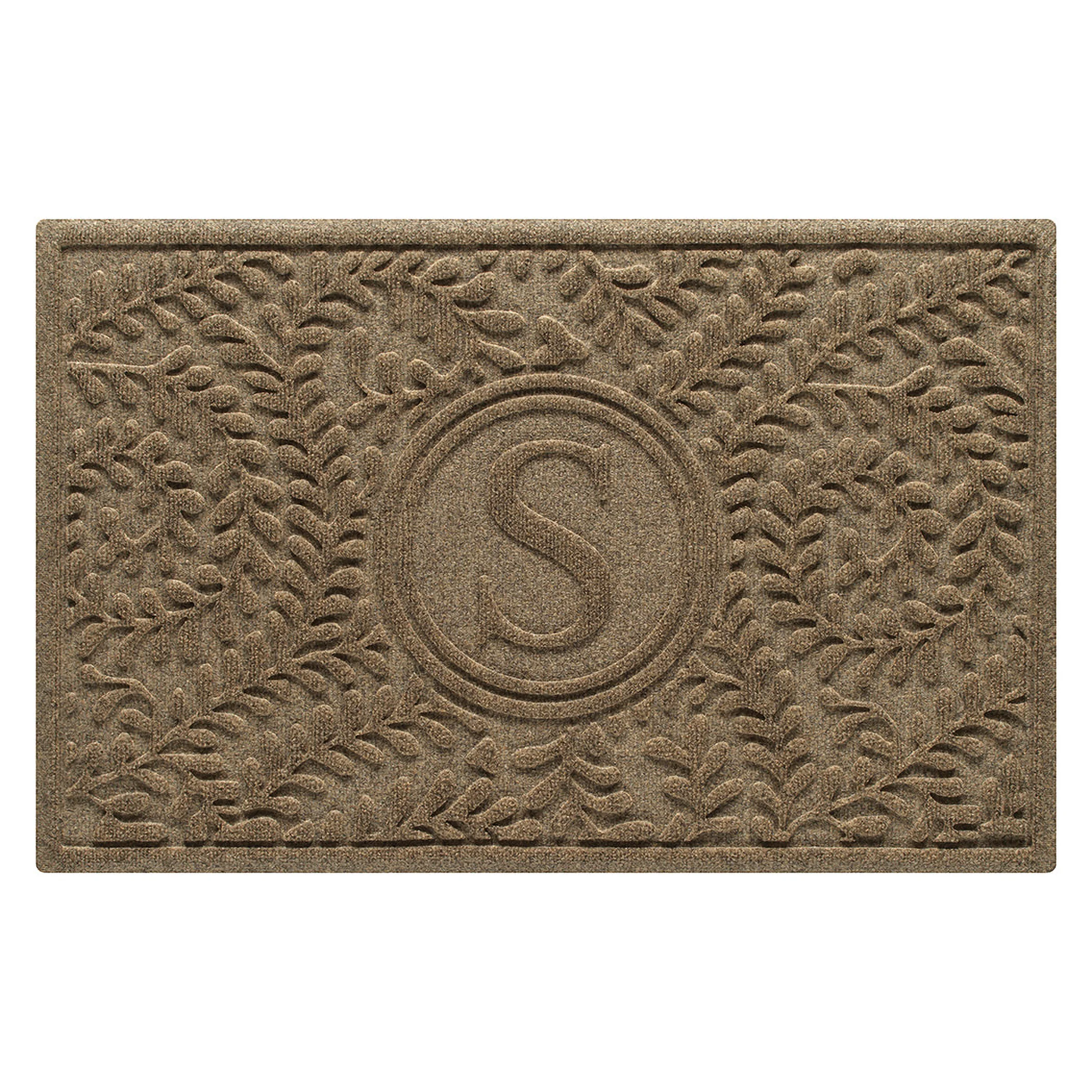 WaterHog® Boxwood Monogram Indoor/Outdoor Personalized Door Mat, 2'x3' - Image 10