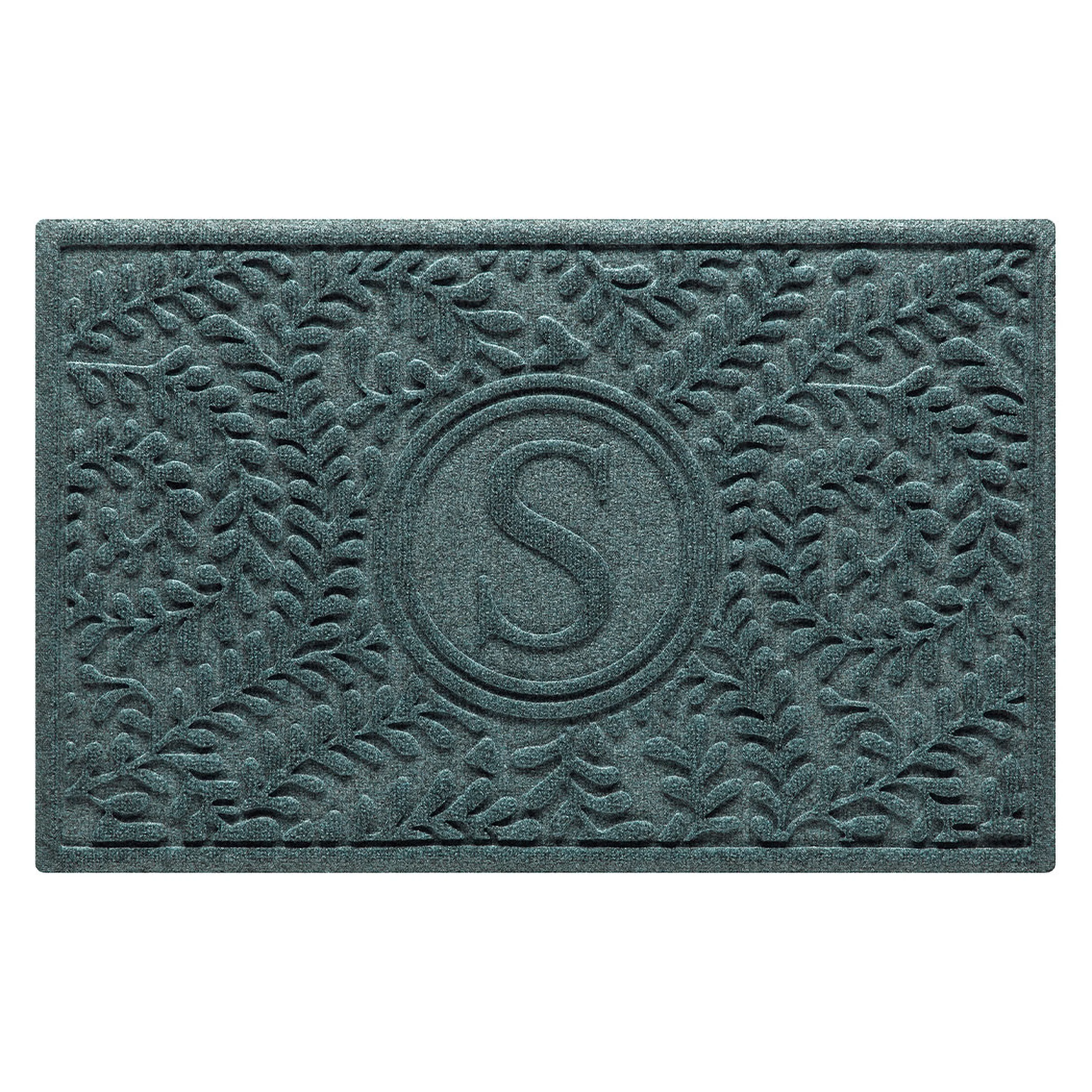 WaterHog® Boxwood Monogram Indoor/Outdoor Personalized Door Mat, 2'x3' - Image 13
