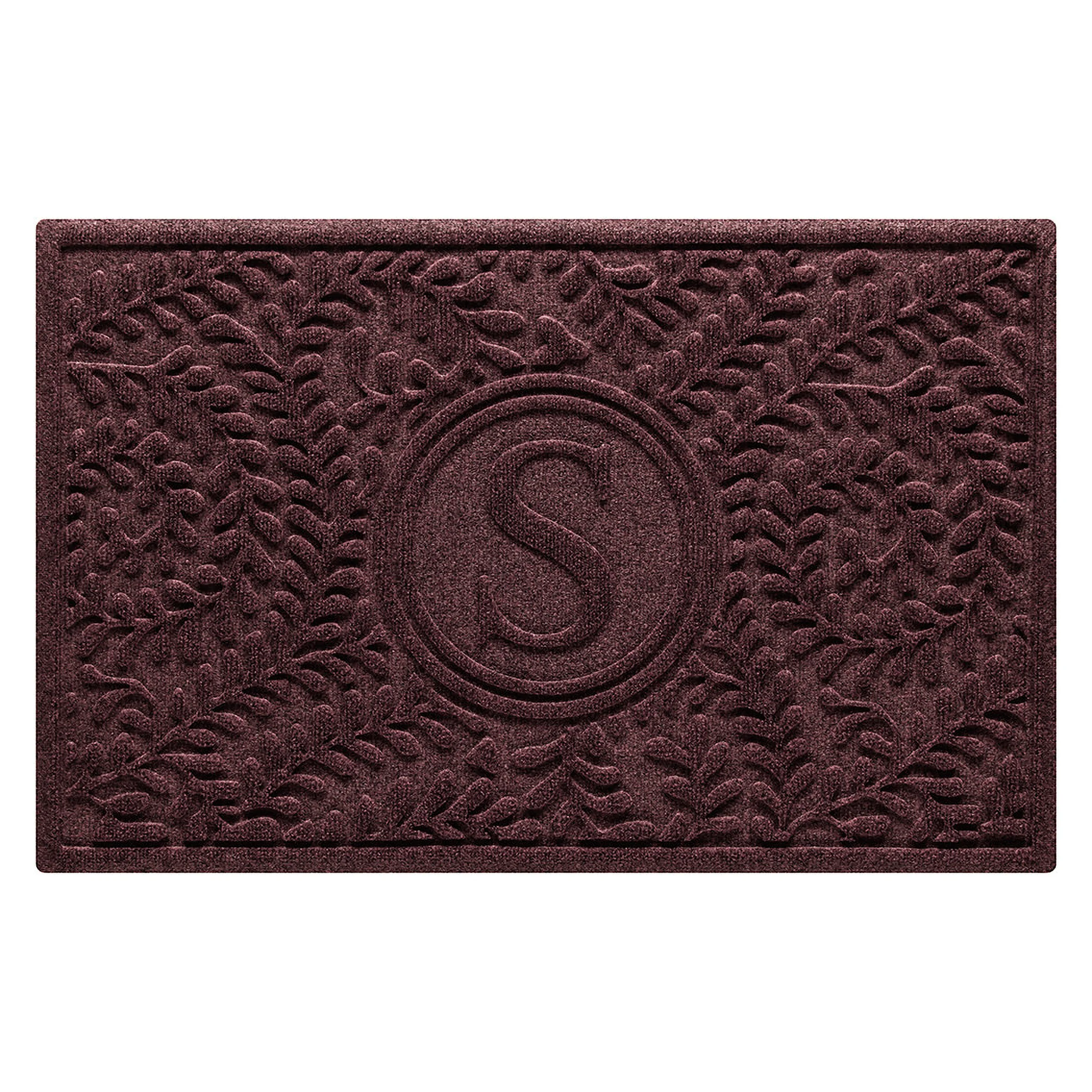 WaterHog® Boxwood Monogram Indoor/Outdoor Personalized Door Mat, 2'x3' - Image 15
