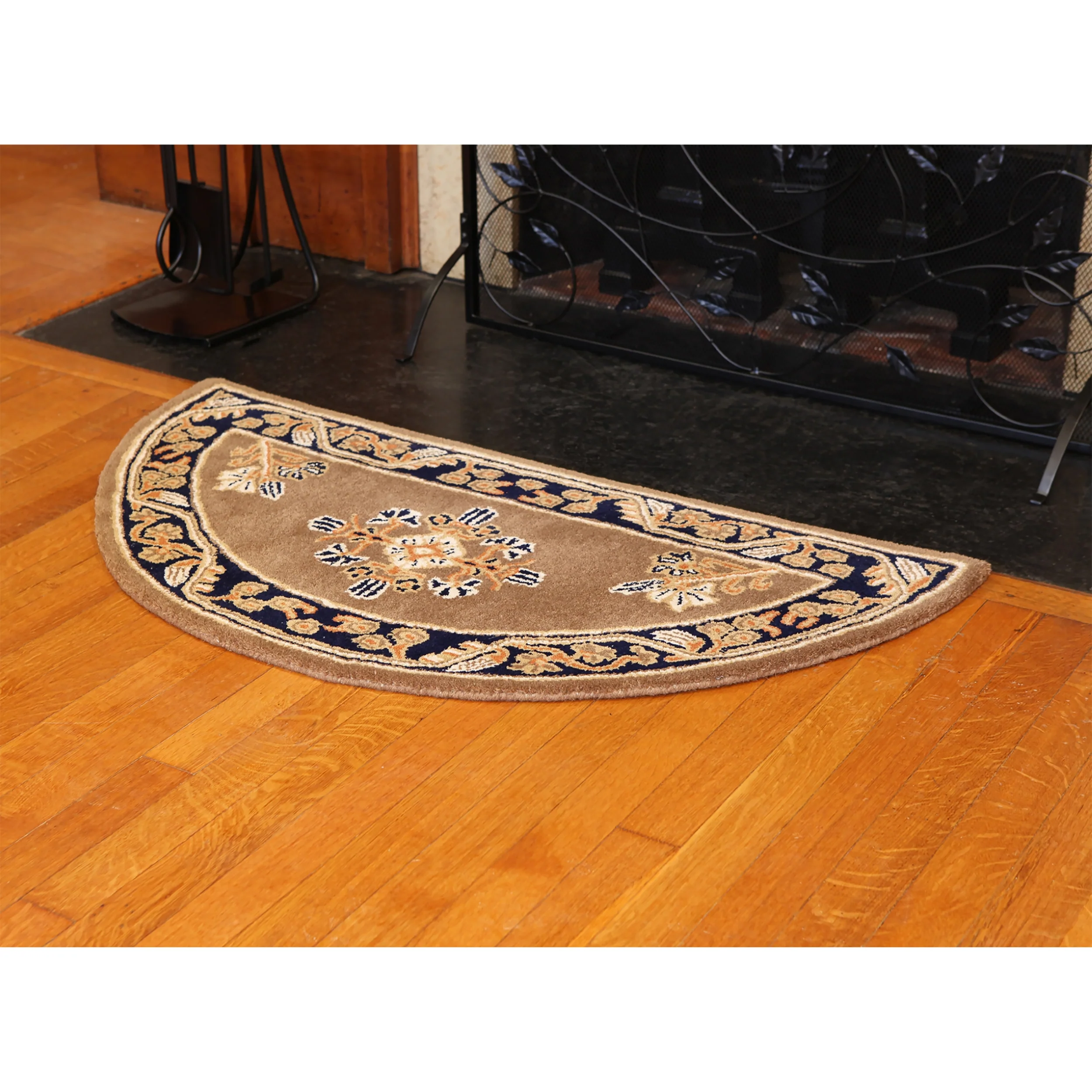 Jardin Half Round Wool Rug - Image 8