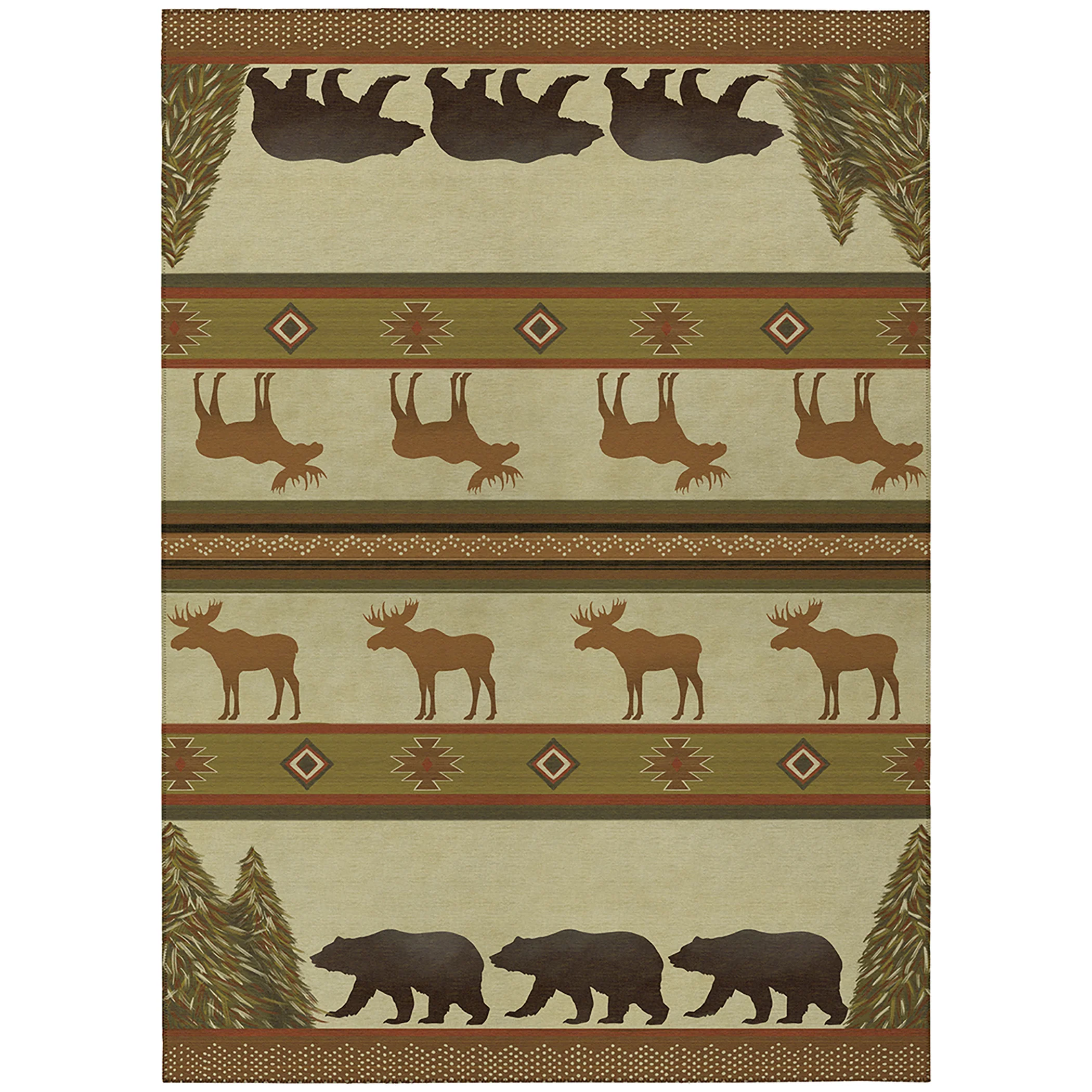 Woodland Excursion Polyester Rug - Image 5