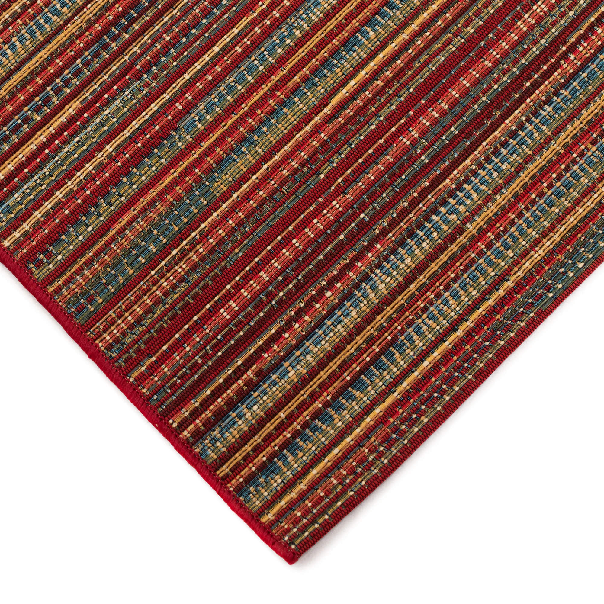 Liora Manne Marina Stripes Indoor/Outdoor Area Rug Saffron - Image 6