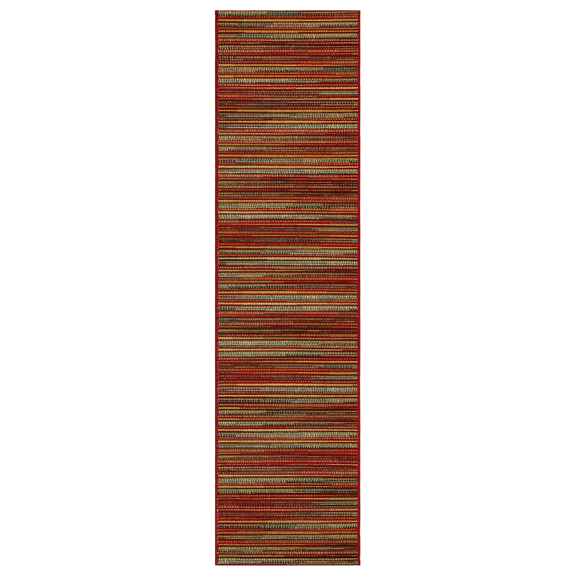 Liora Manne Marina Stripes Indoor/Outdoor Area Rug Saffron - Image 8