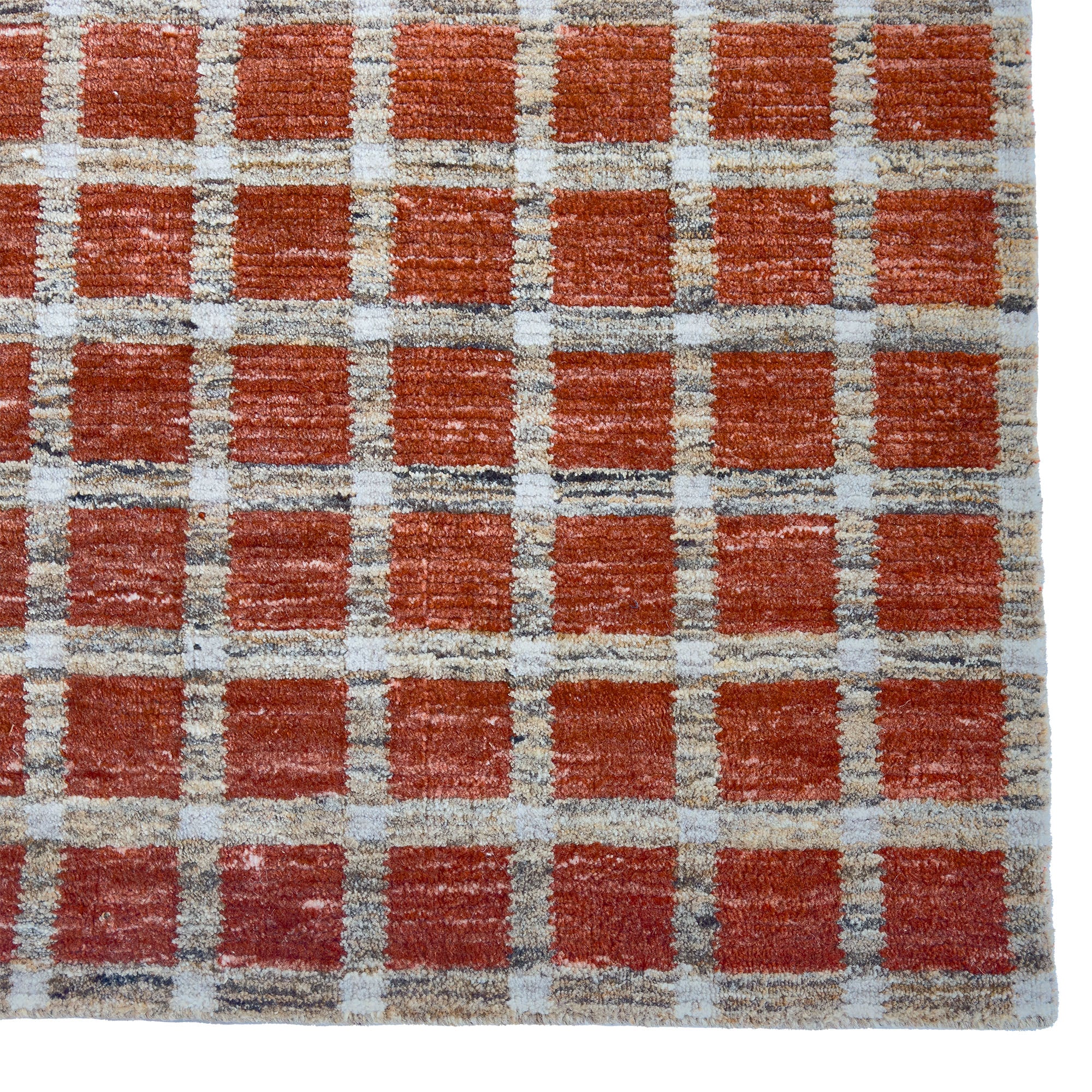 Tattersall Wool Area Rug - Image 6
