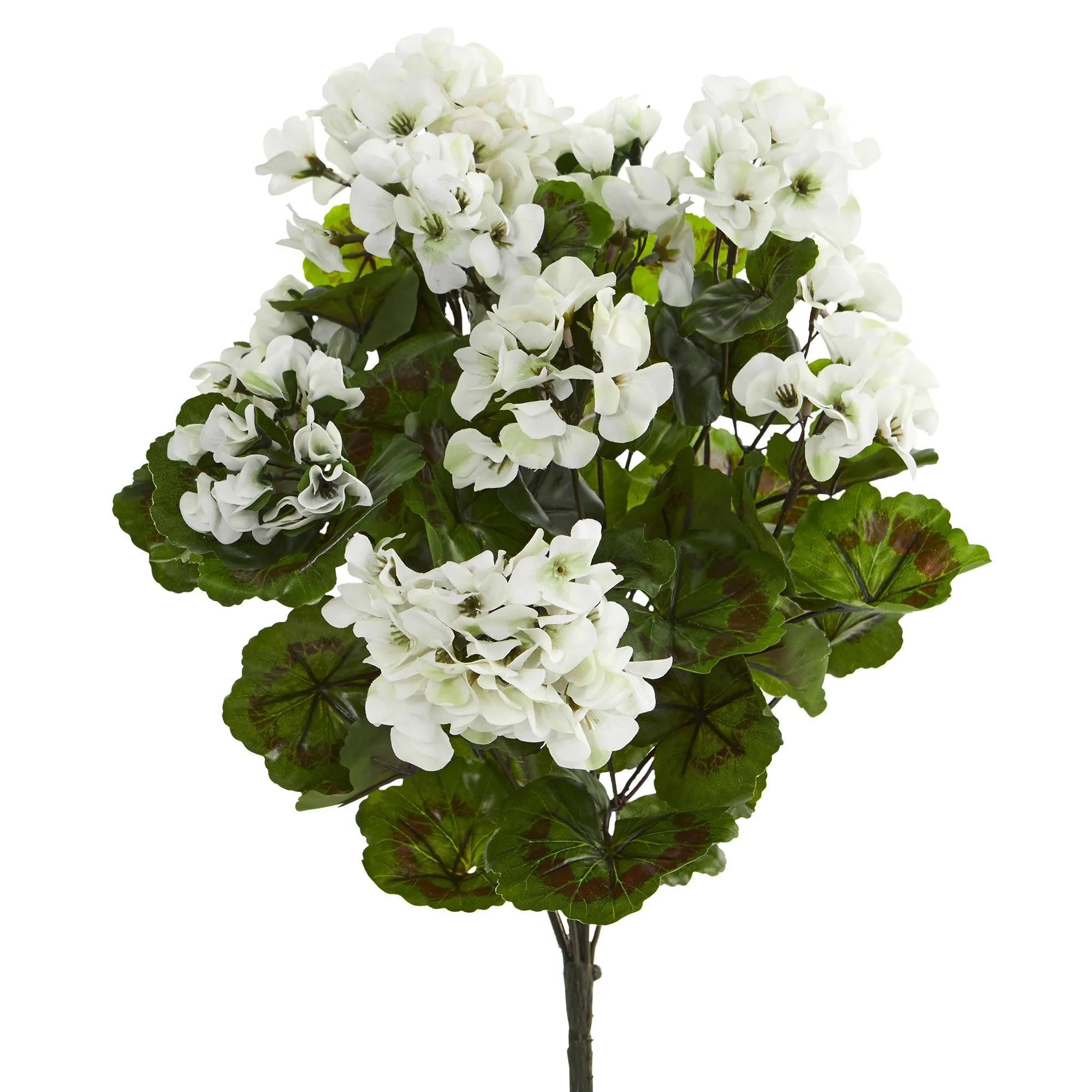 Artificial Geraniums Bush (Set of 3) - Image 7