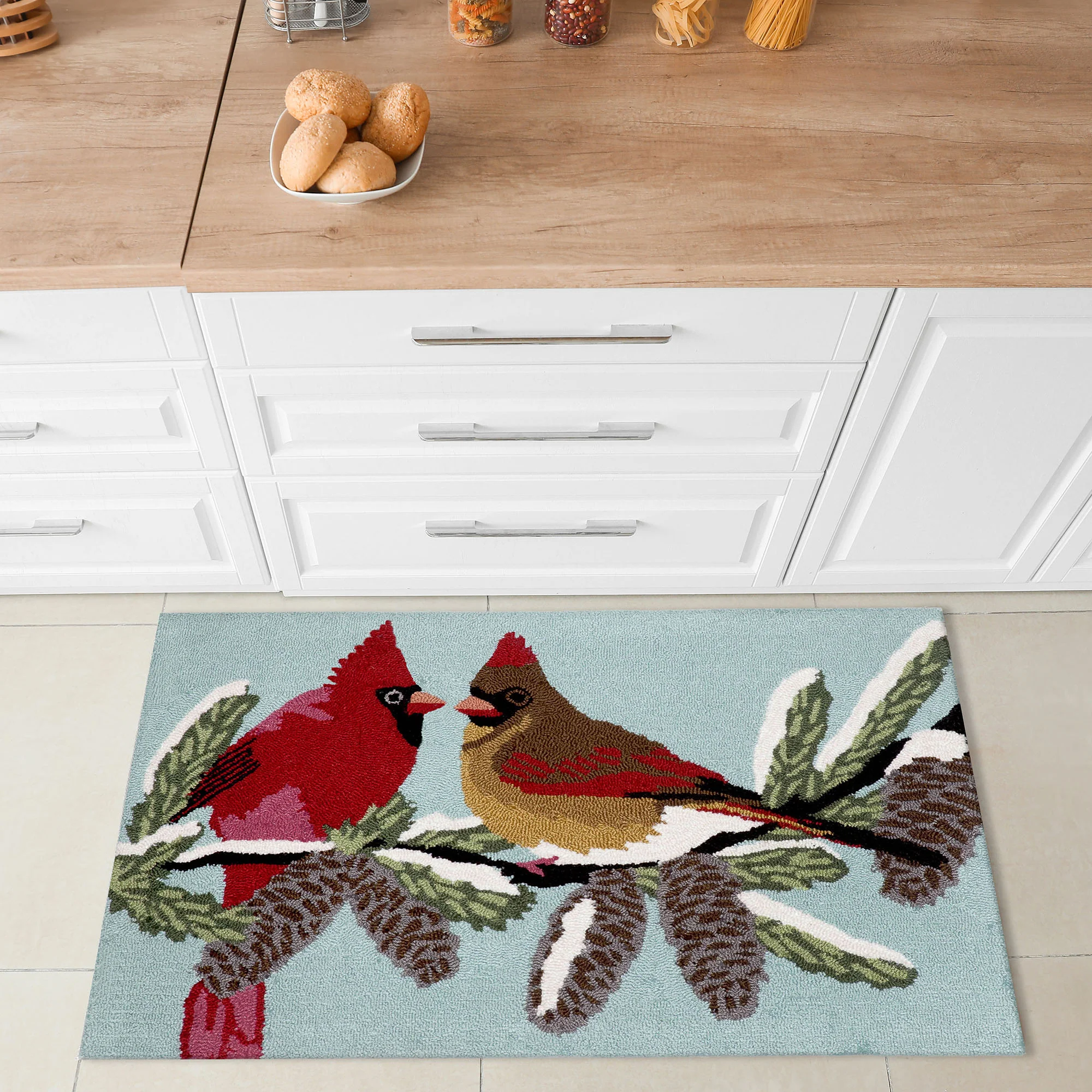 Cardinals Indoor/Outdoor Rug - Image 3