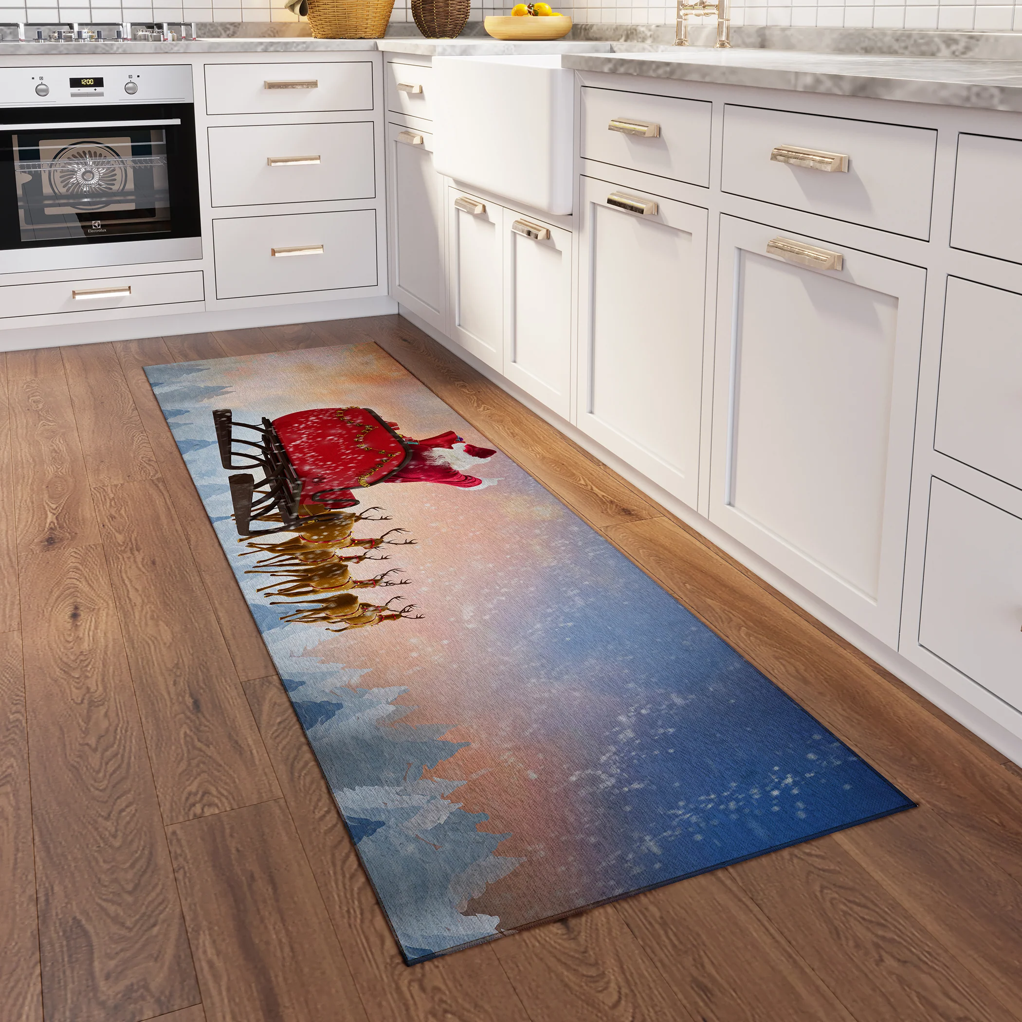 Wonderland Twilight Polyester Area Rug - Image 2