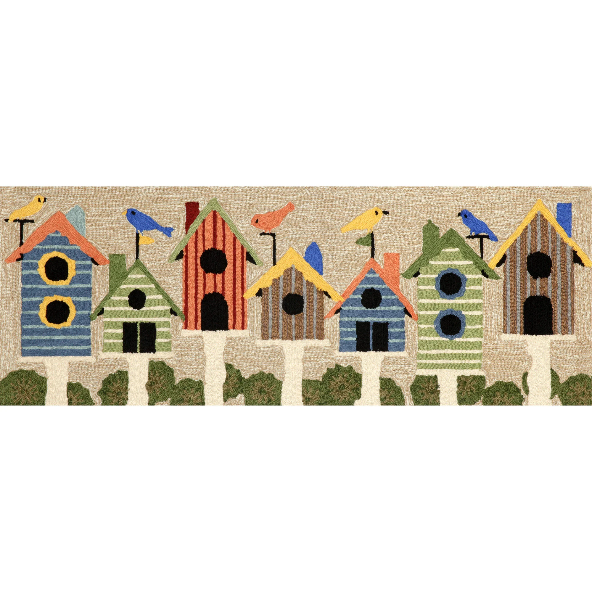 Birdhouses Indoor/Outdoor Rug - Image 8