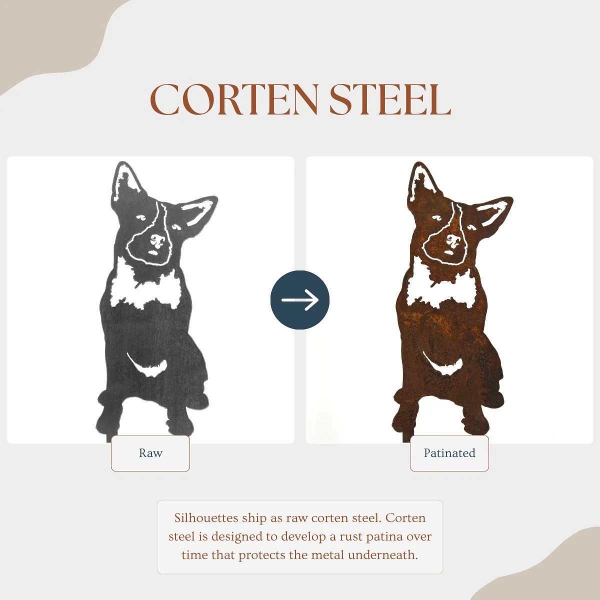 Australian Cattle Dog Garden Stake - Image 3