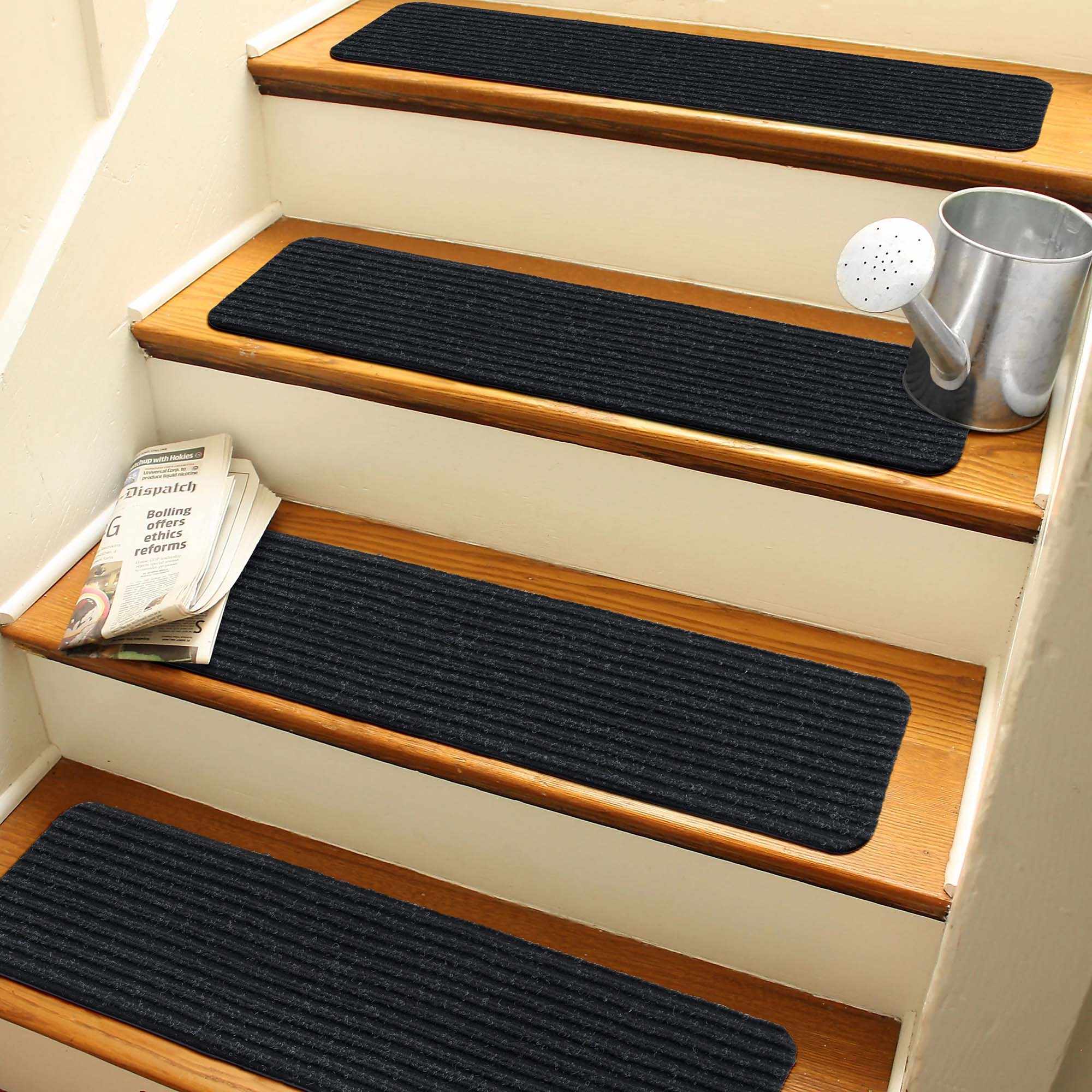 Basic Stair Tread Rugs, Gray - Image 2