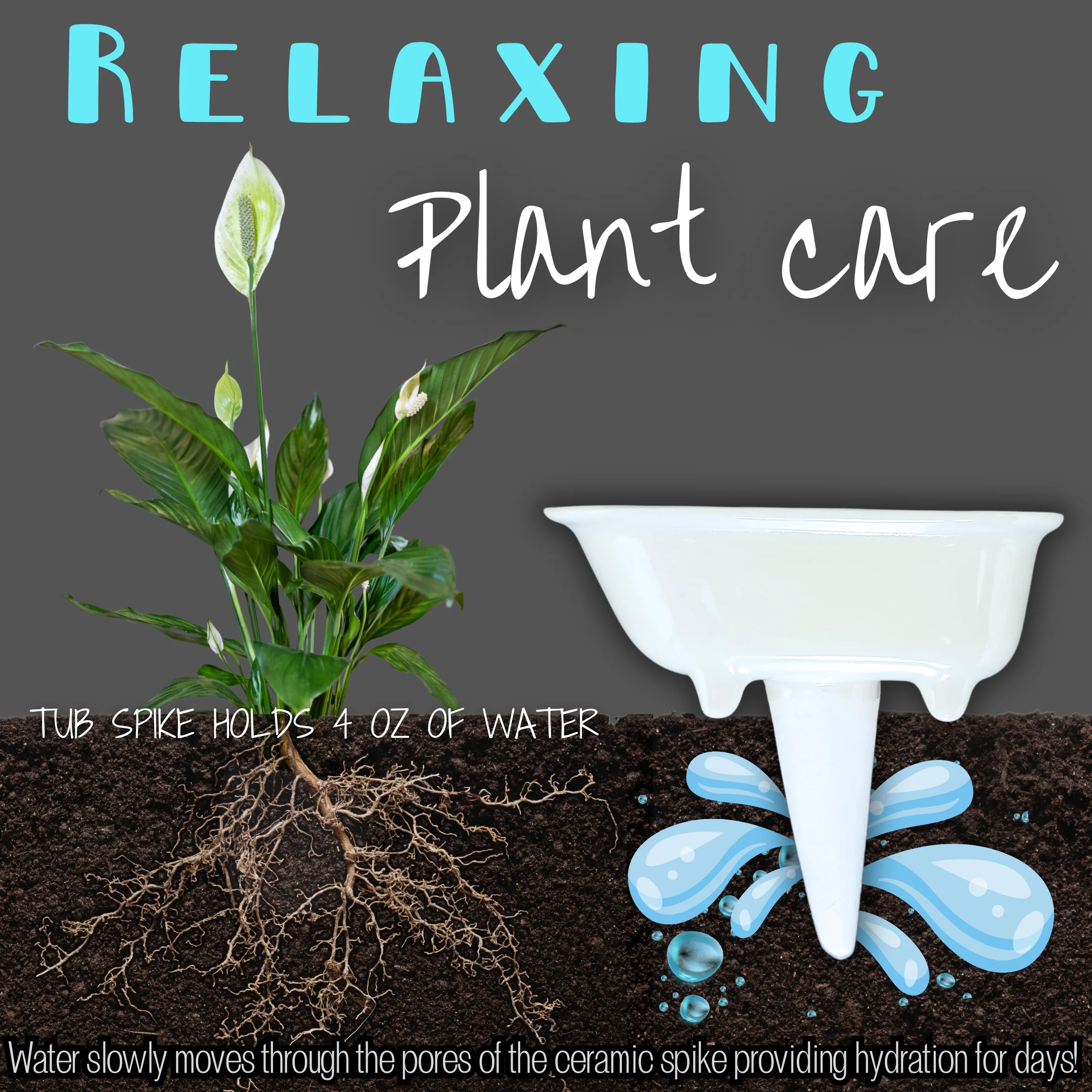 Bathtub Watering Spike - Image 3