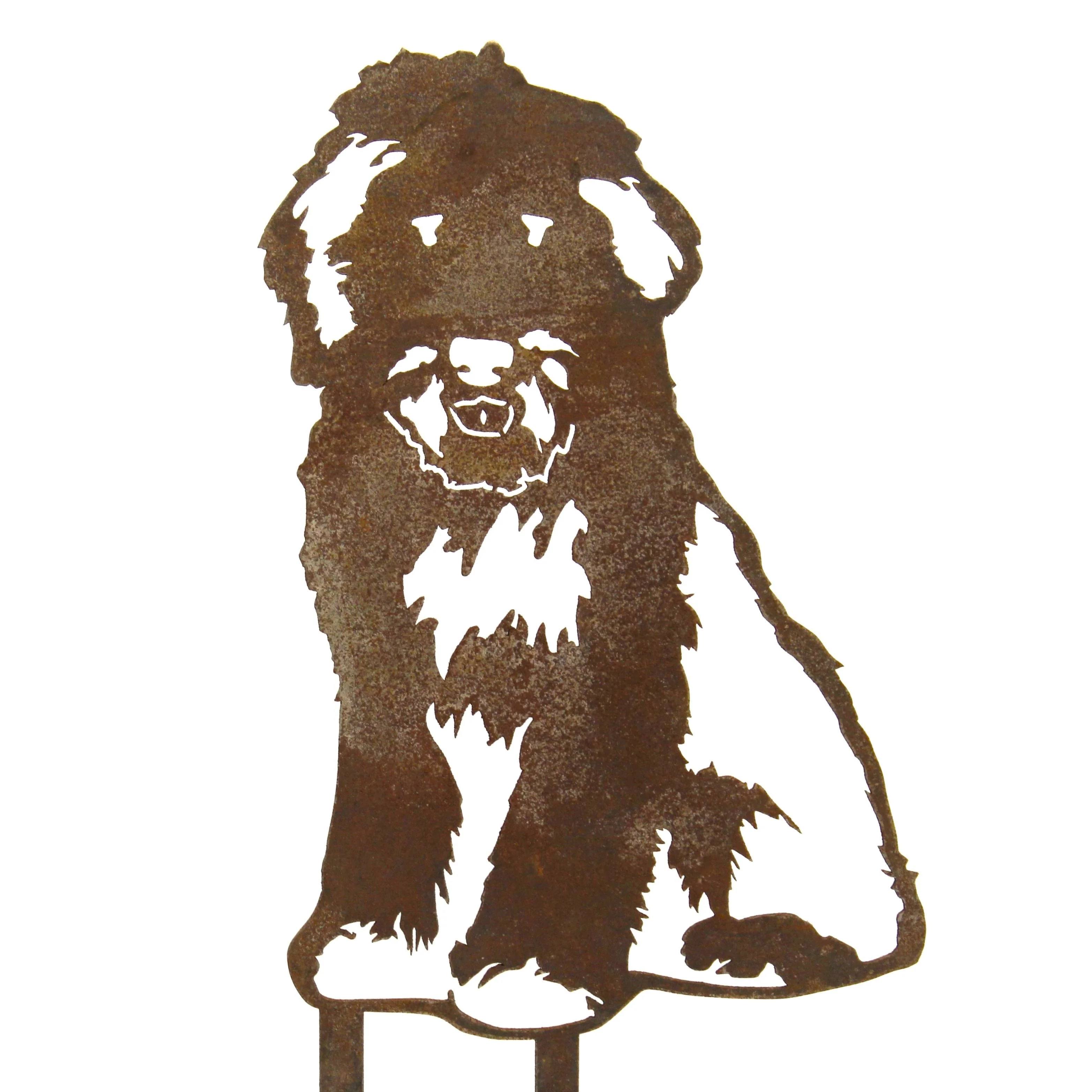 Bearded Collie Garden Stake - Image 11
