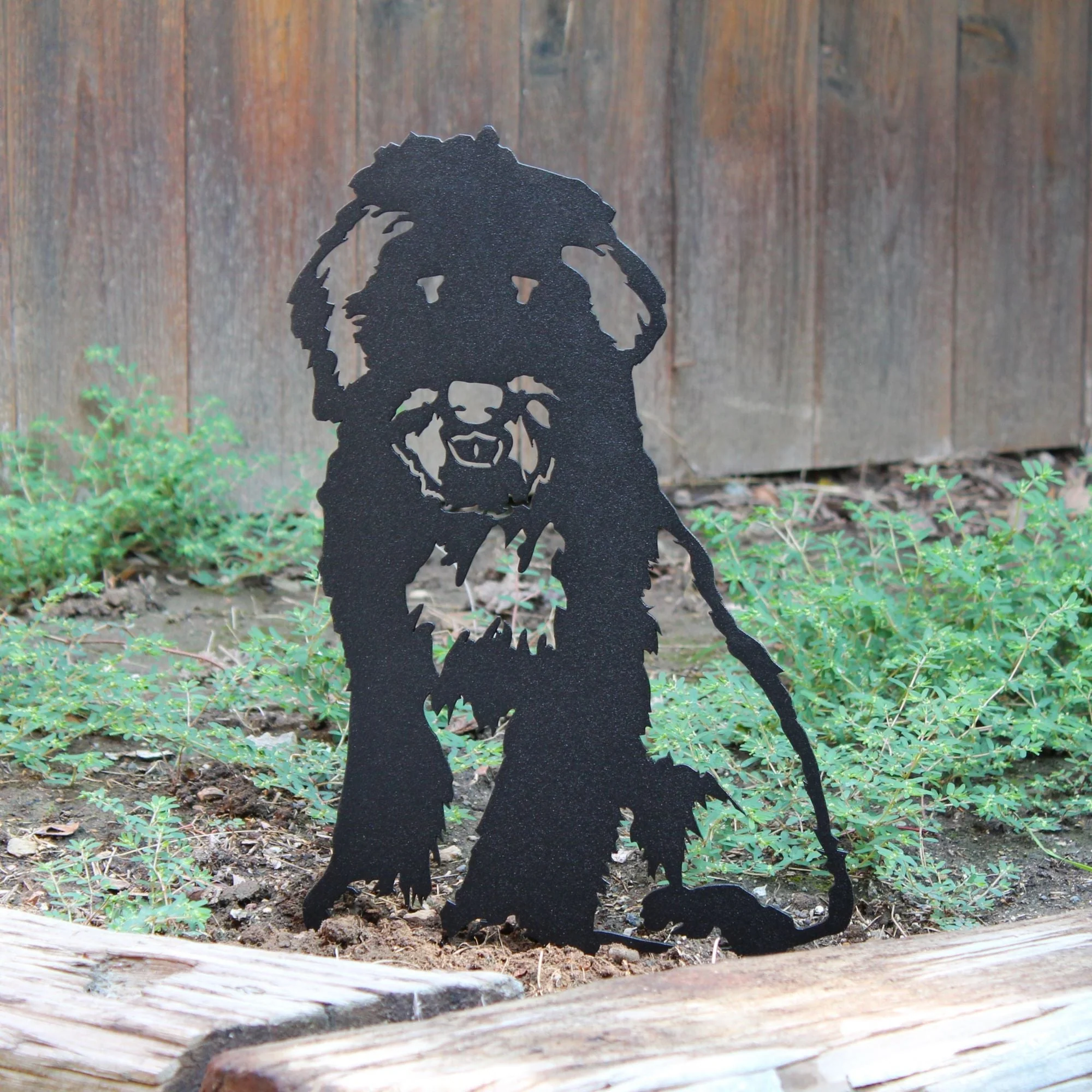 Bearded Collie Garden Stake - Image 2