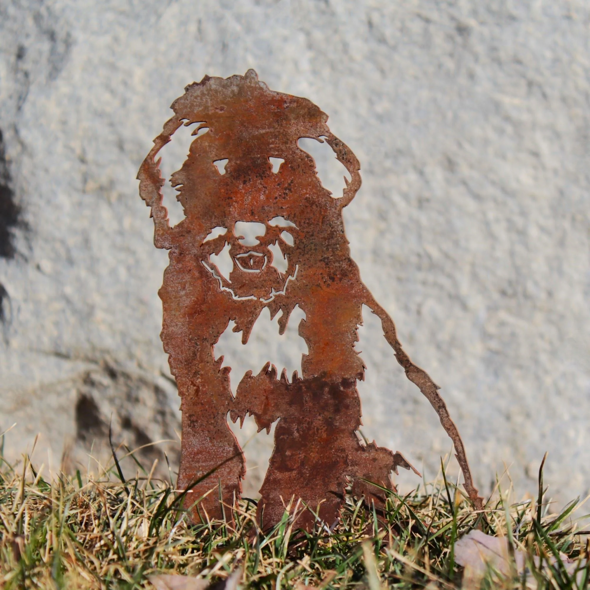 Bearded Collie Garden Stake - Image 5