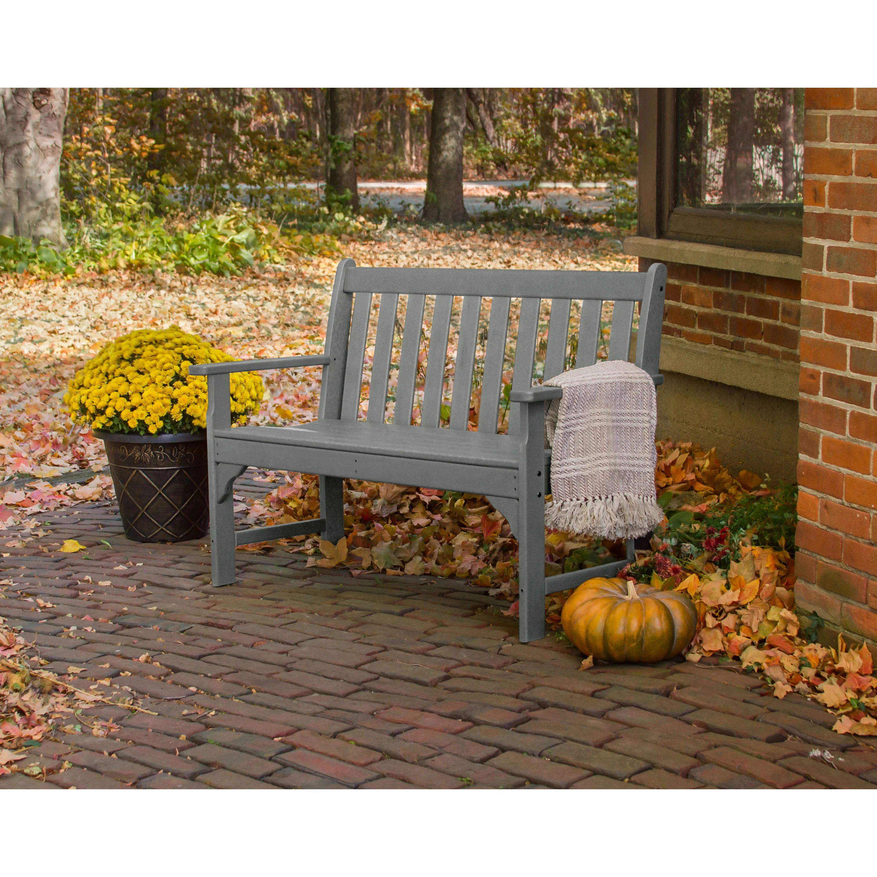 POLYWOOD® Vineyard Bench - Image 3