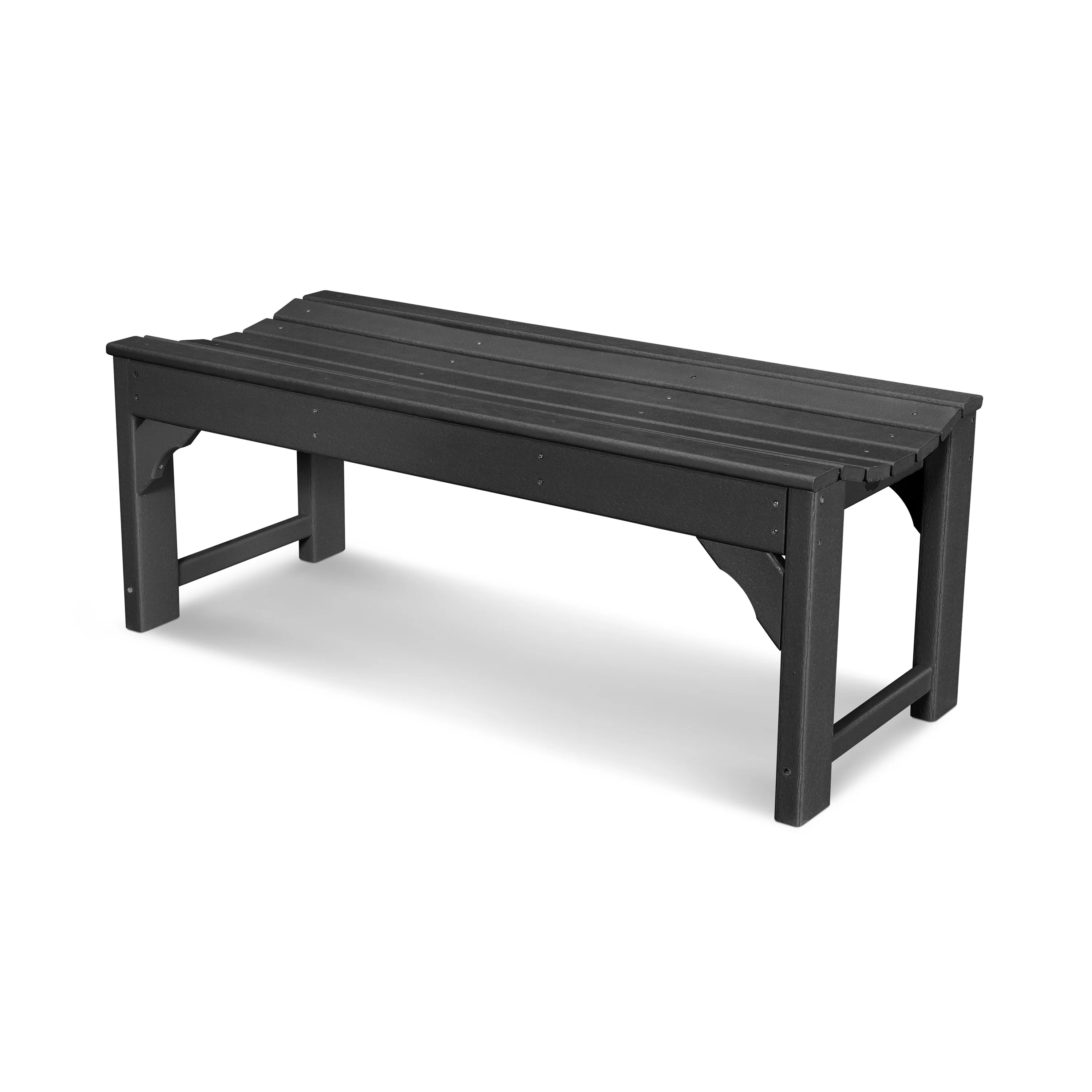 POLYWOOD® Traditional Garden Backless Bench