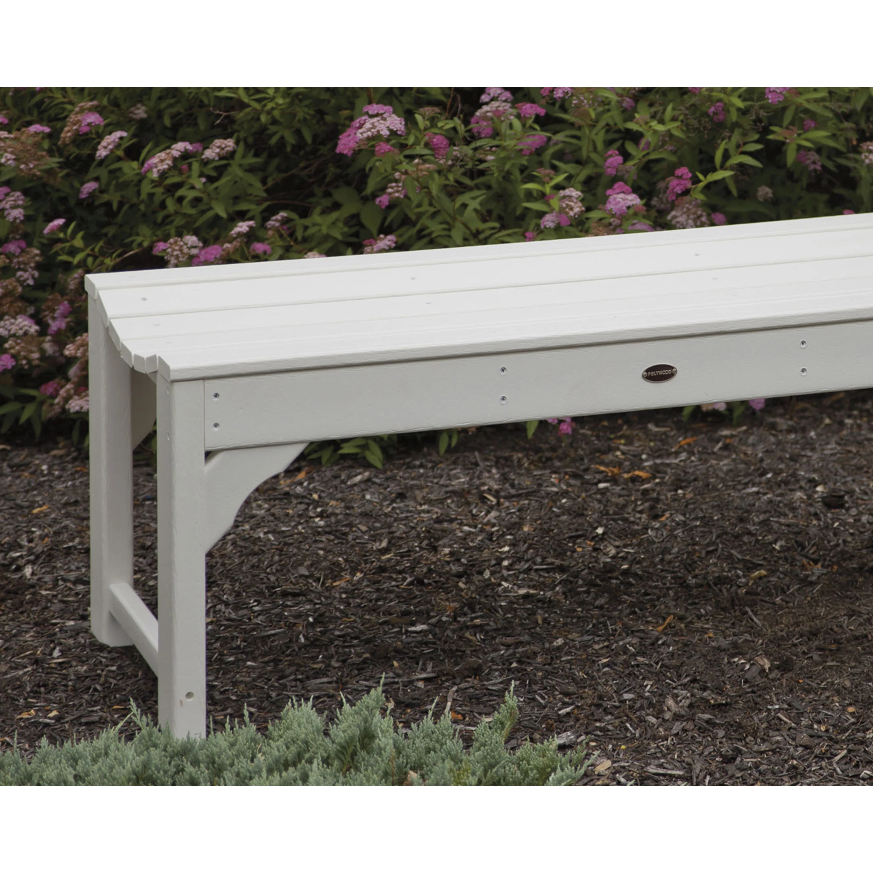 POLYWOOD® Traditional Garden Backless Bench - Image 8