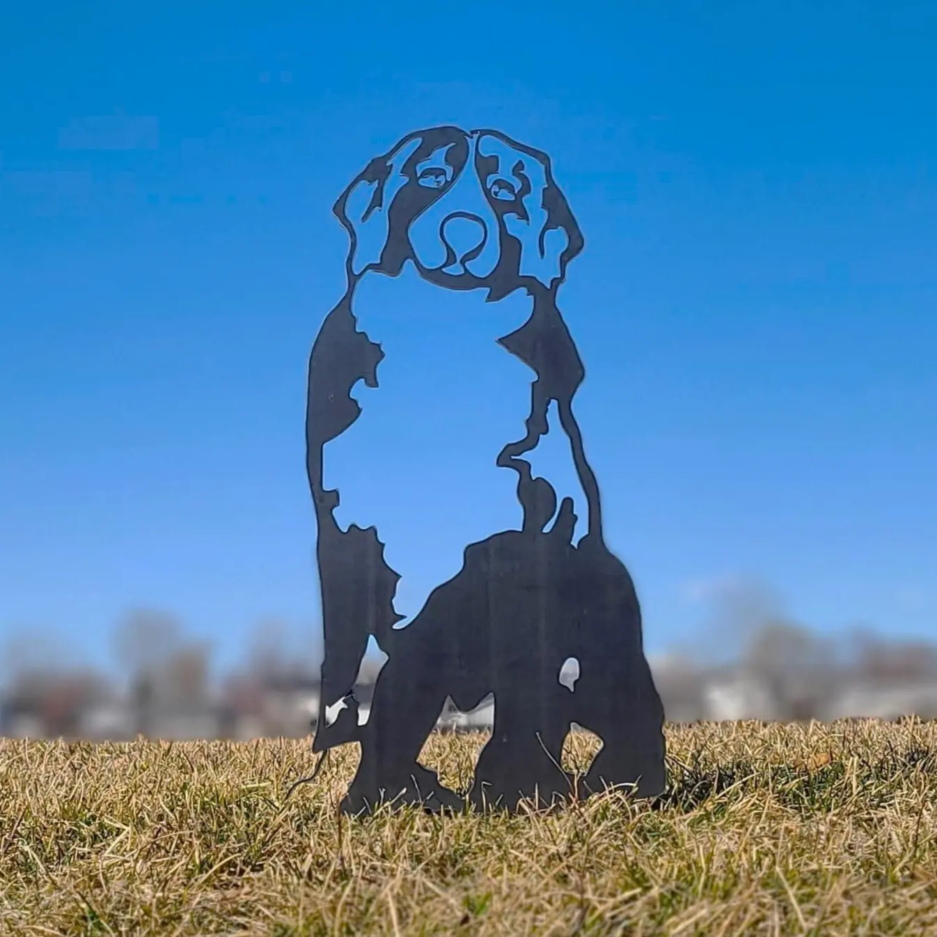 Bernese Mountain Dog Garden Stake - Image 7