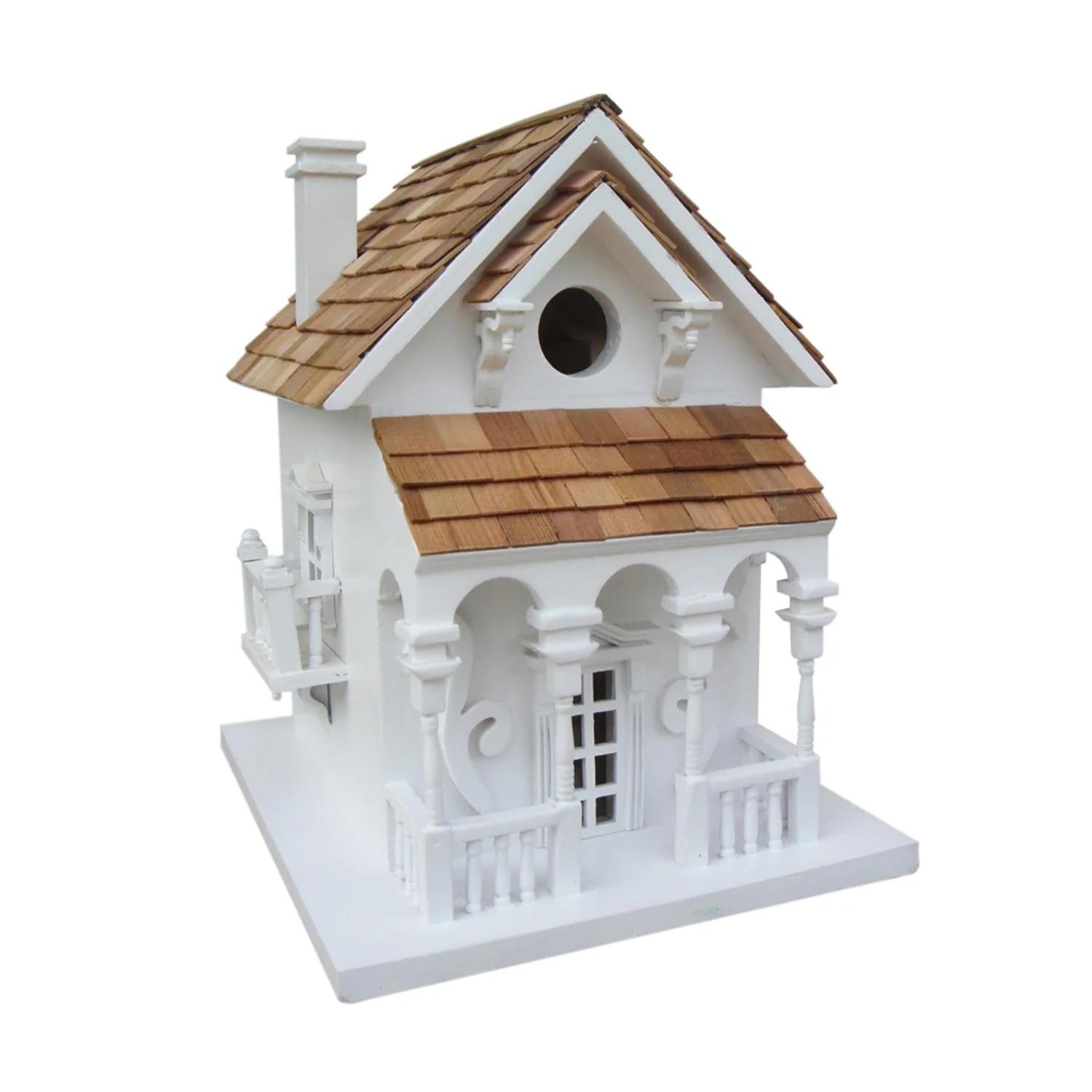 Honeymoon Cottage Bird House with Bracket - Image 2