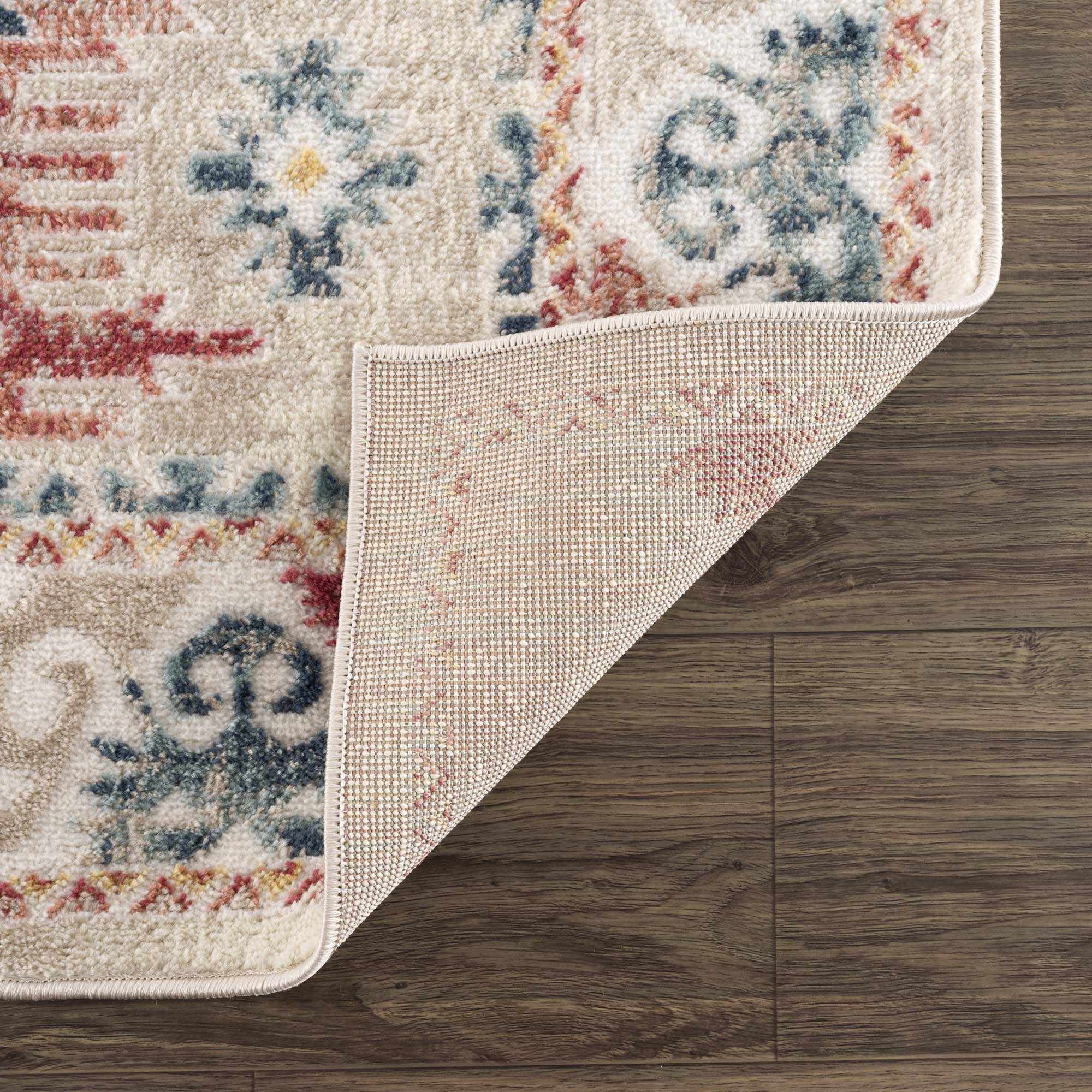 Bindi Blue & Rose Area Rug - Image 5