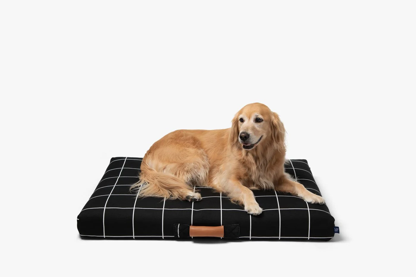 Black Grid | Luxury Dog Bed or Bed Cover - Image 3