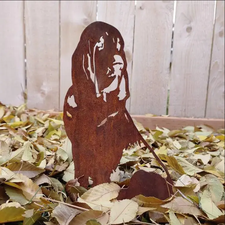 Bloodhound Garden Stake