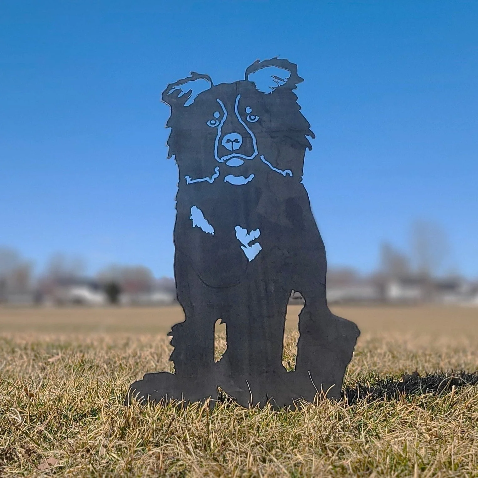Border Collie Garden Stake - Image 7